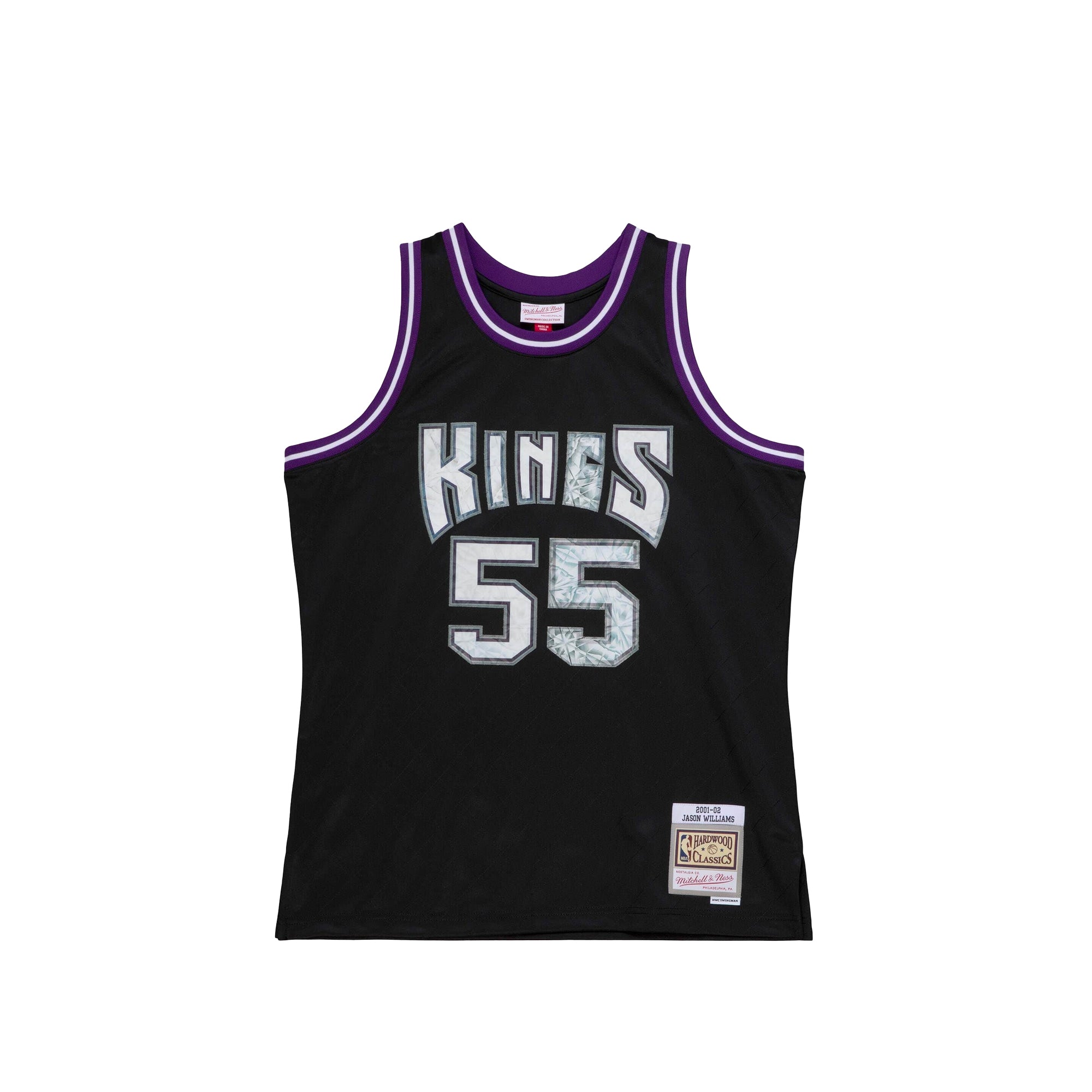 Mitchell & Ness Mens Jason Williams 75th Anniversary Sacramento Kings Swingman Jersey