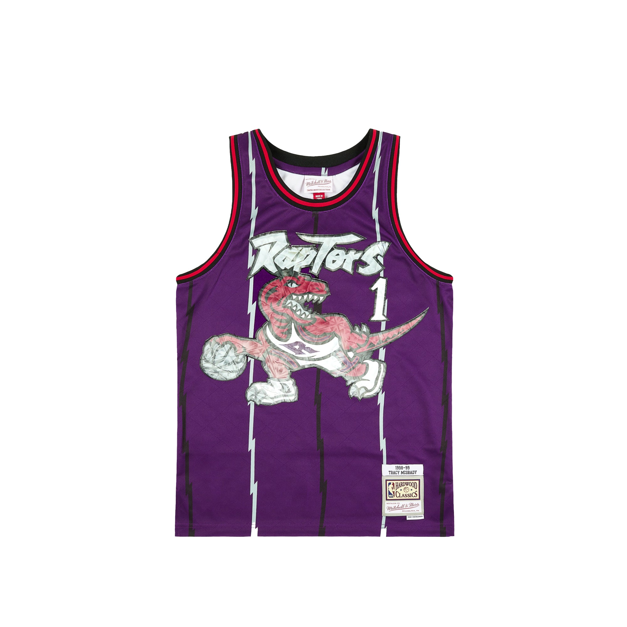 Mitchell & Ness Mens Tracy McGrady 75th Anniversary Toronto Raptors Swingman Jersey