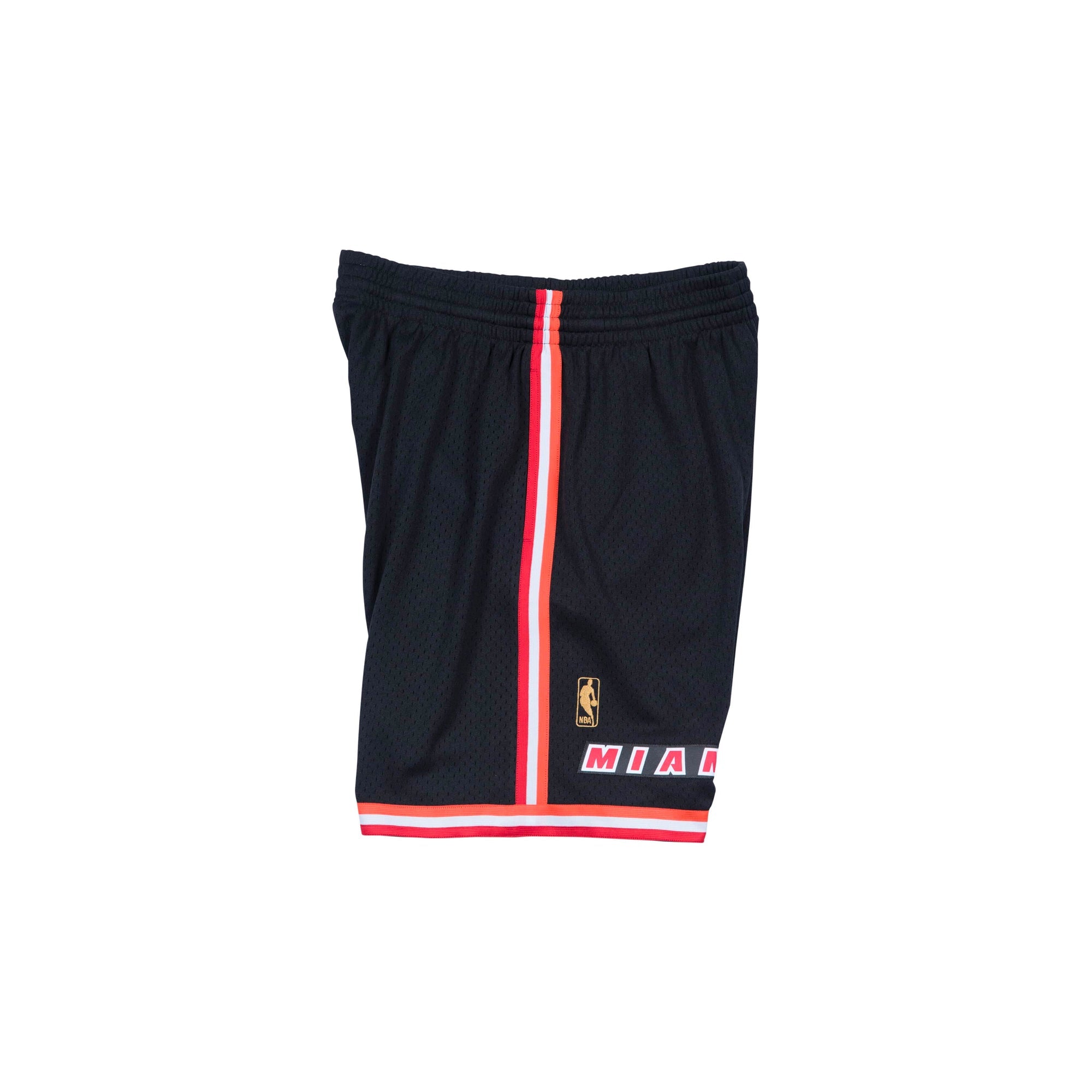 Mitchell & Ness Mens Miami Heat Swingman Shorts