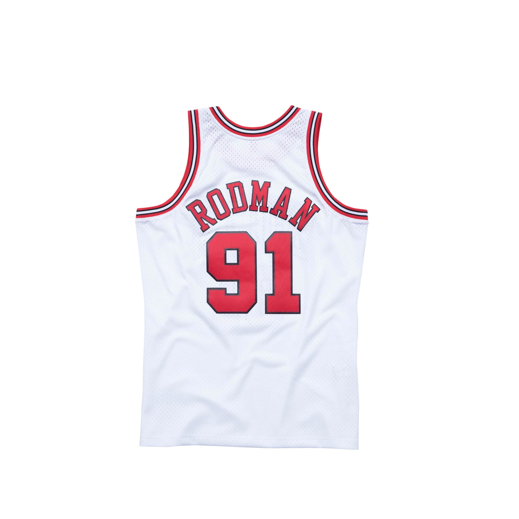 Mitchell & Ness Mens Dennis Rodman Chicago Bulls Swingman Jersey 'White'