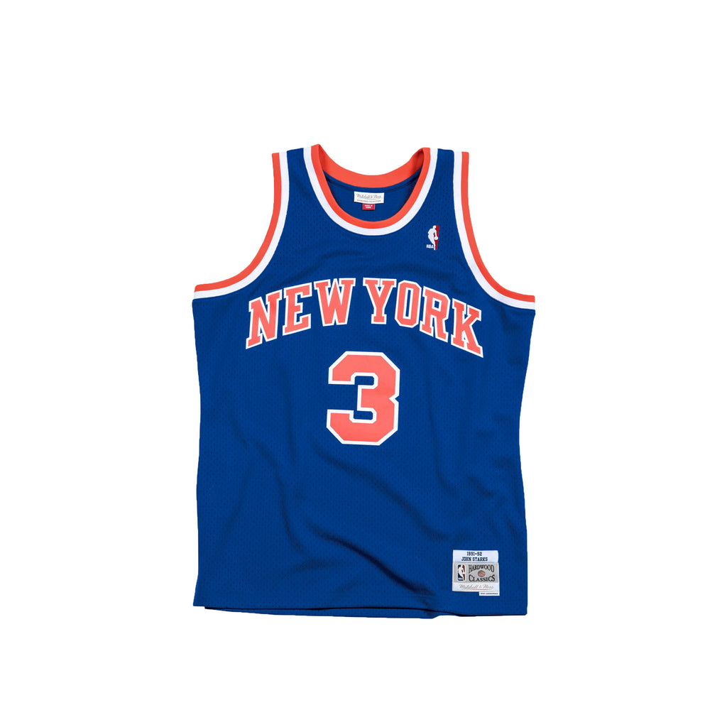 Mitchell & Ness NBA Swingman Knicks 91 John Starks Road Jersey, SMJYGS18189-NYKROYA91JSR