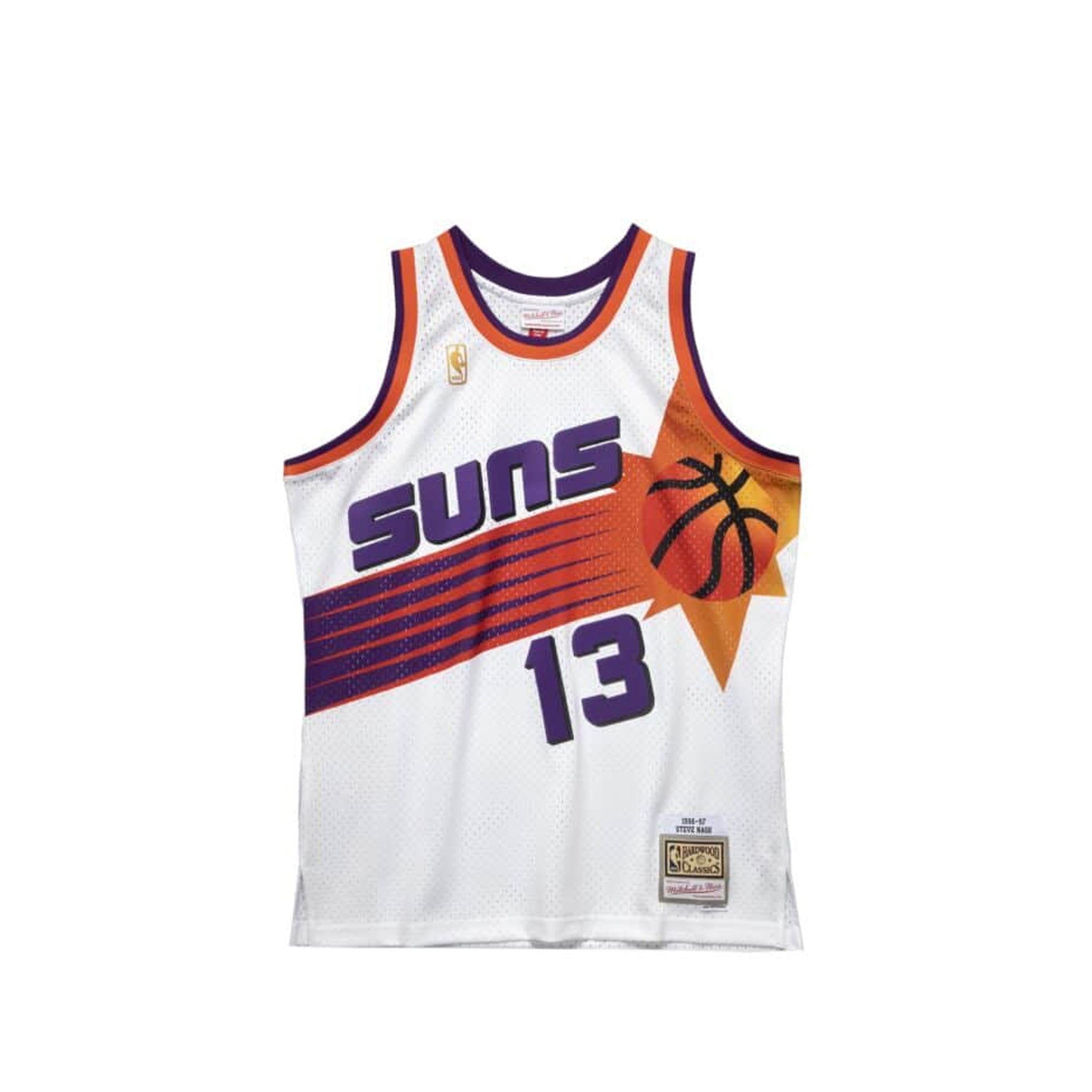 Mitchell & Ness Mens Steve Nash Phoenix Suns Swingman Jersey 'White'
