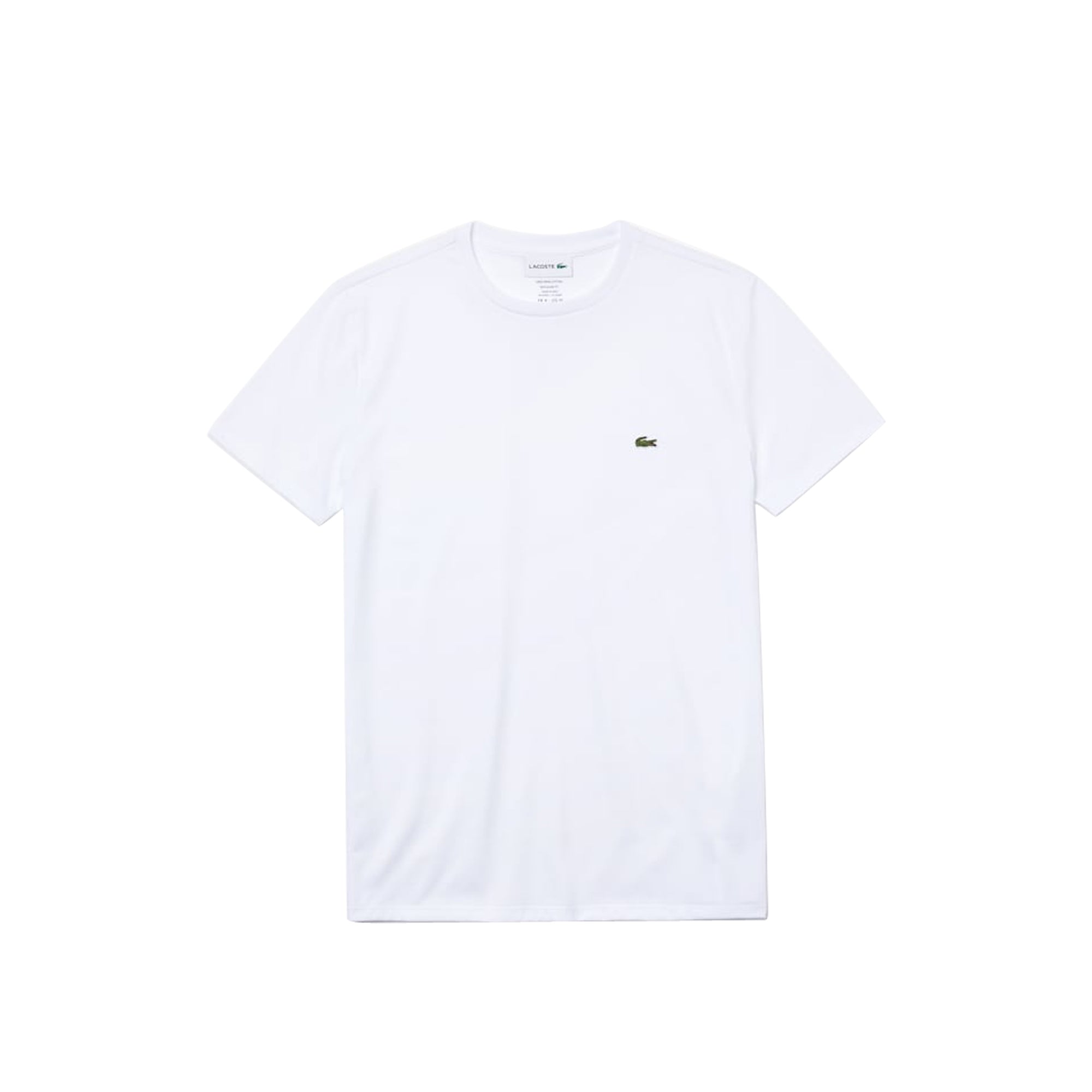 Lacoste Mens Crew Neck Pima Cotton Jersey SS Tee