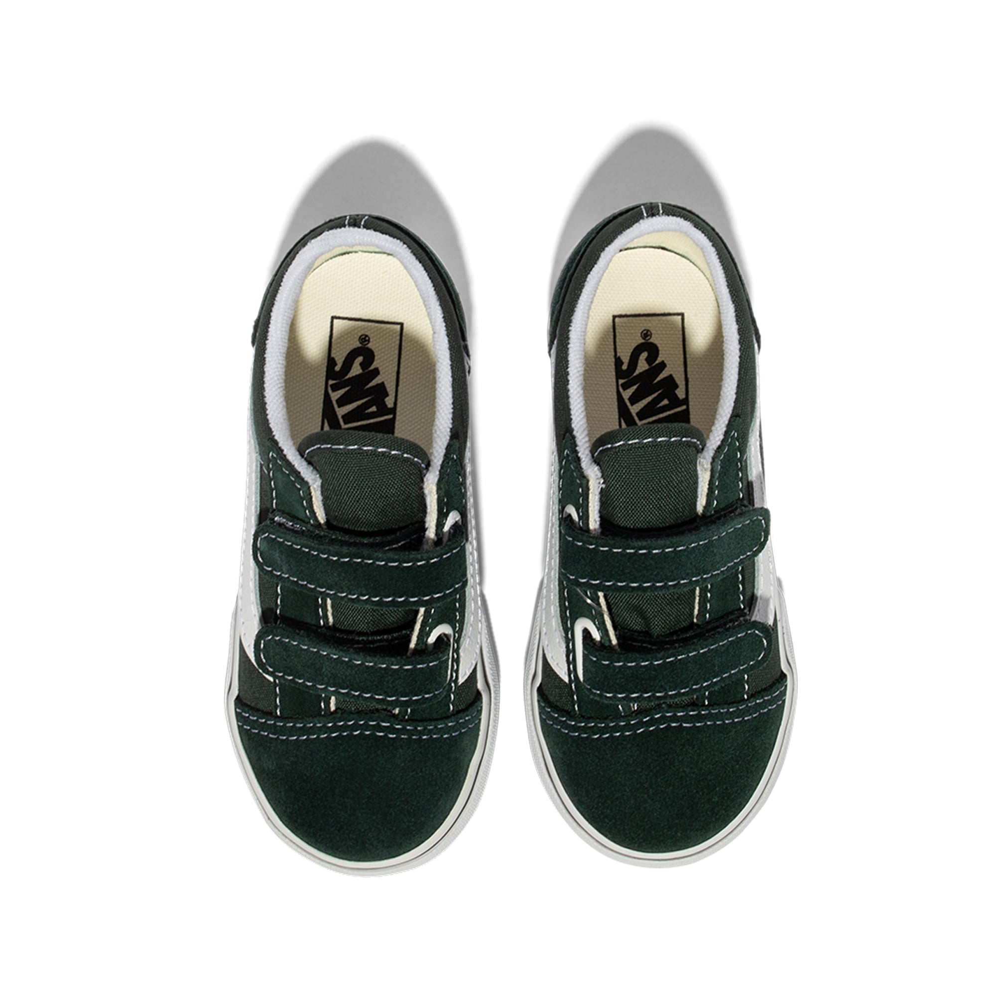 Vans Infants Old Skool V 'Scarab/true white'