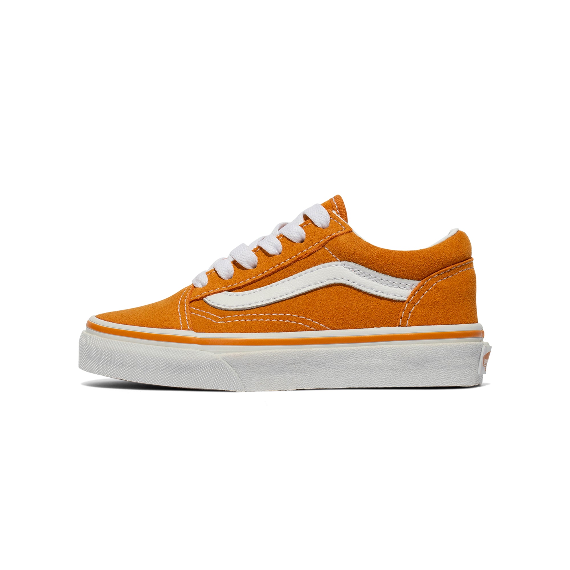 Vans Kids Suede Old Skool Shoes Desert Sun True White 12.0 Kids