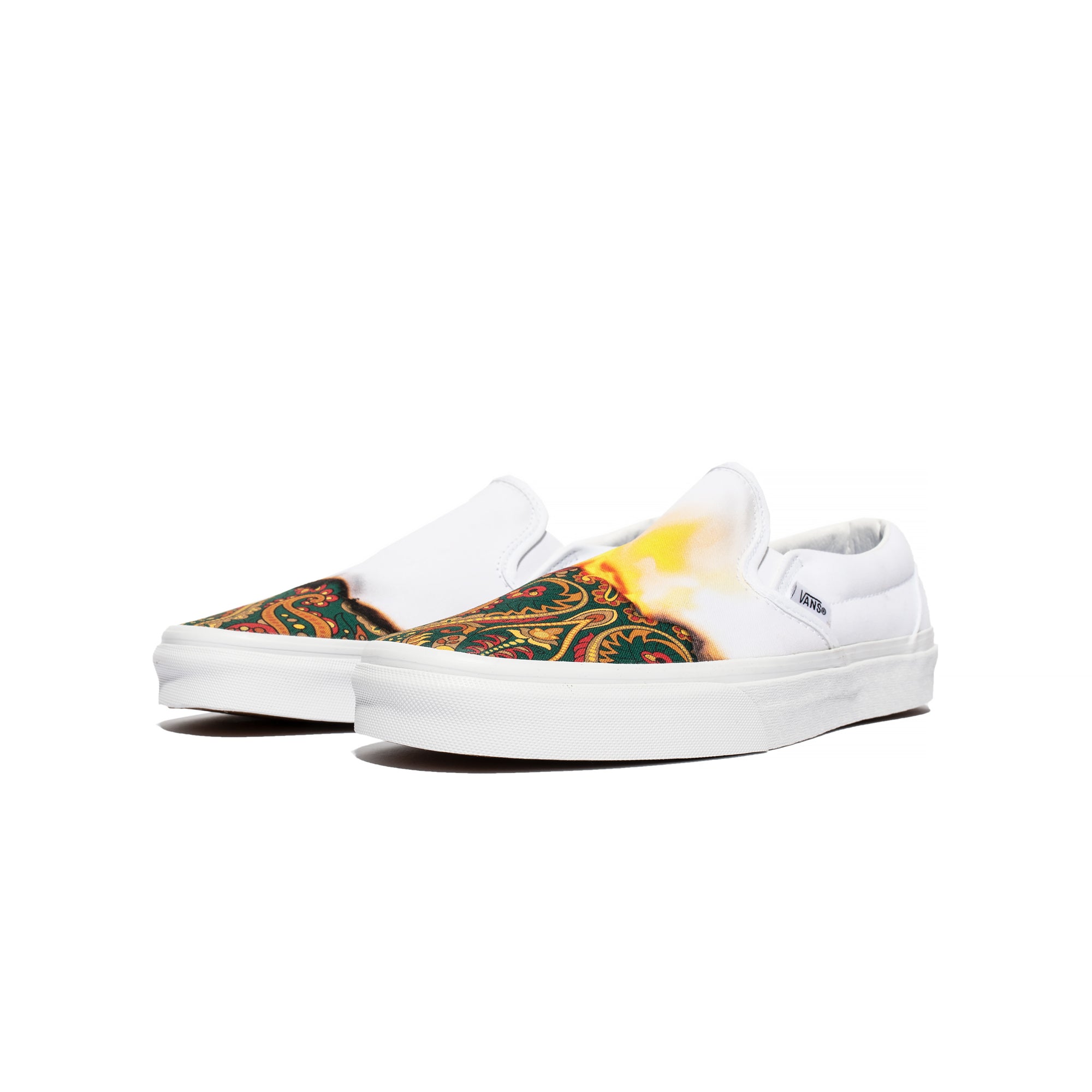 Vans Mens UA Classic Slip-On Shoes 'White'