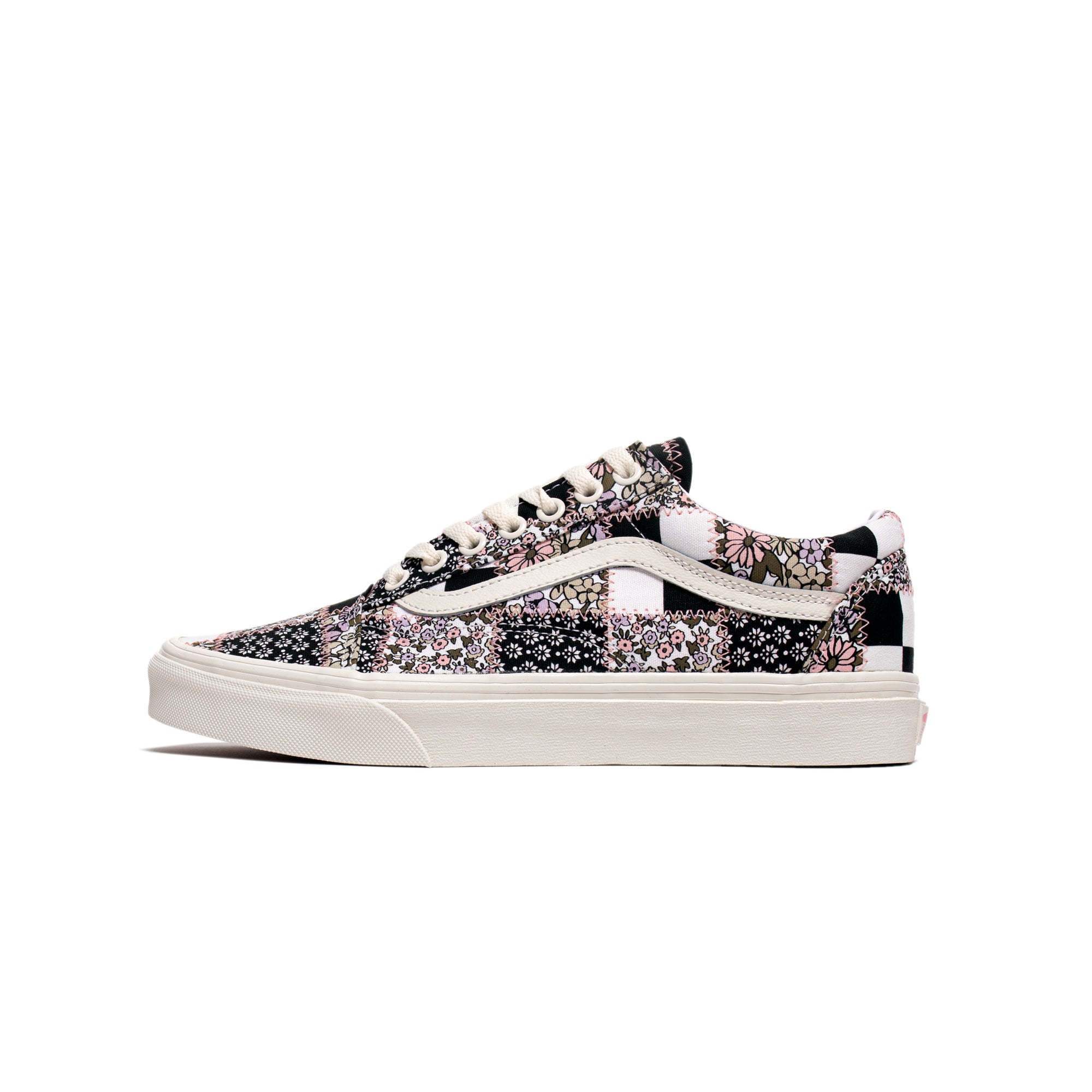 Vans Mens UA Old Skool Shoes 'Patchwork Floral'