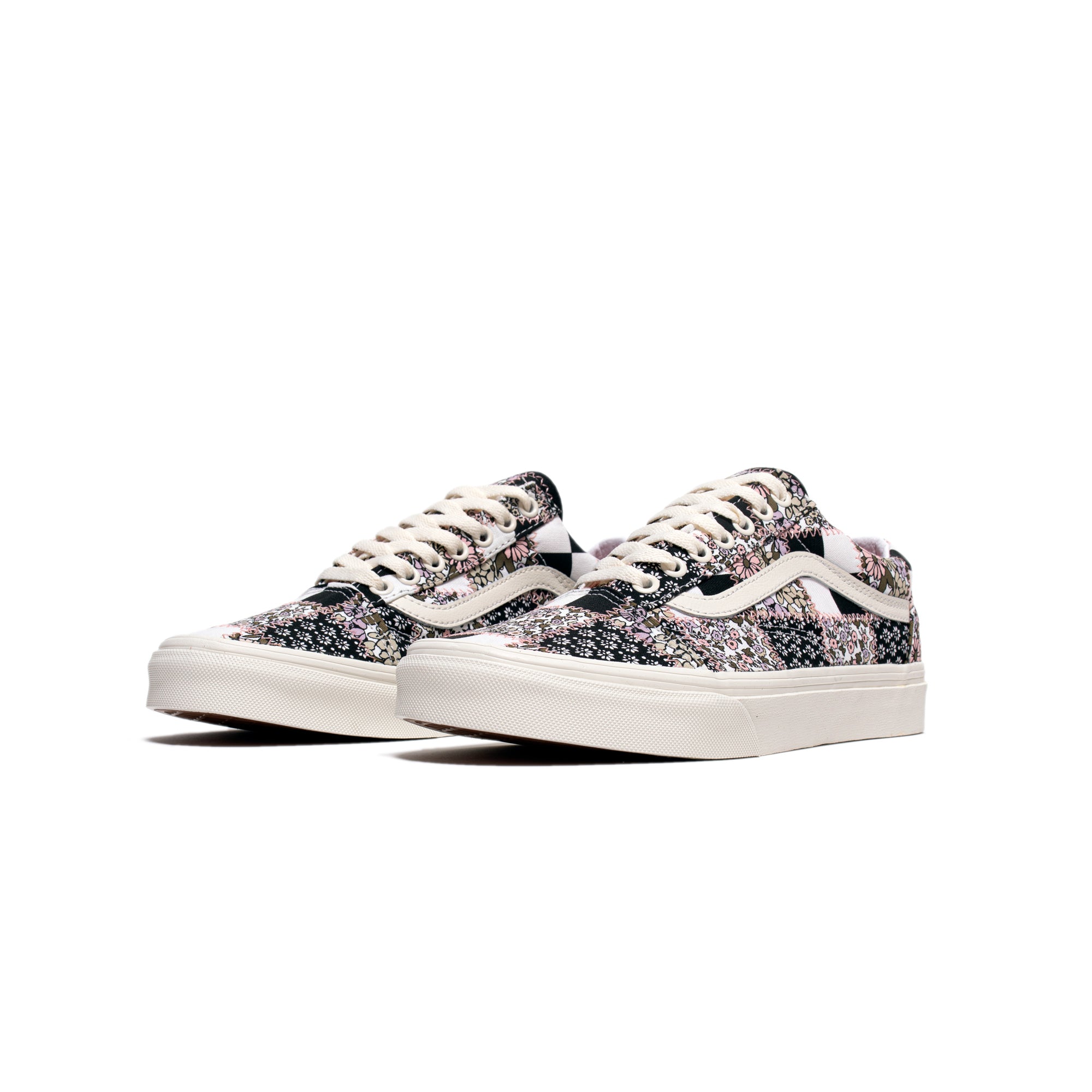 Vans Mens UA Old Skool Shoes 'Patchwork Floral'