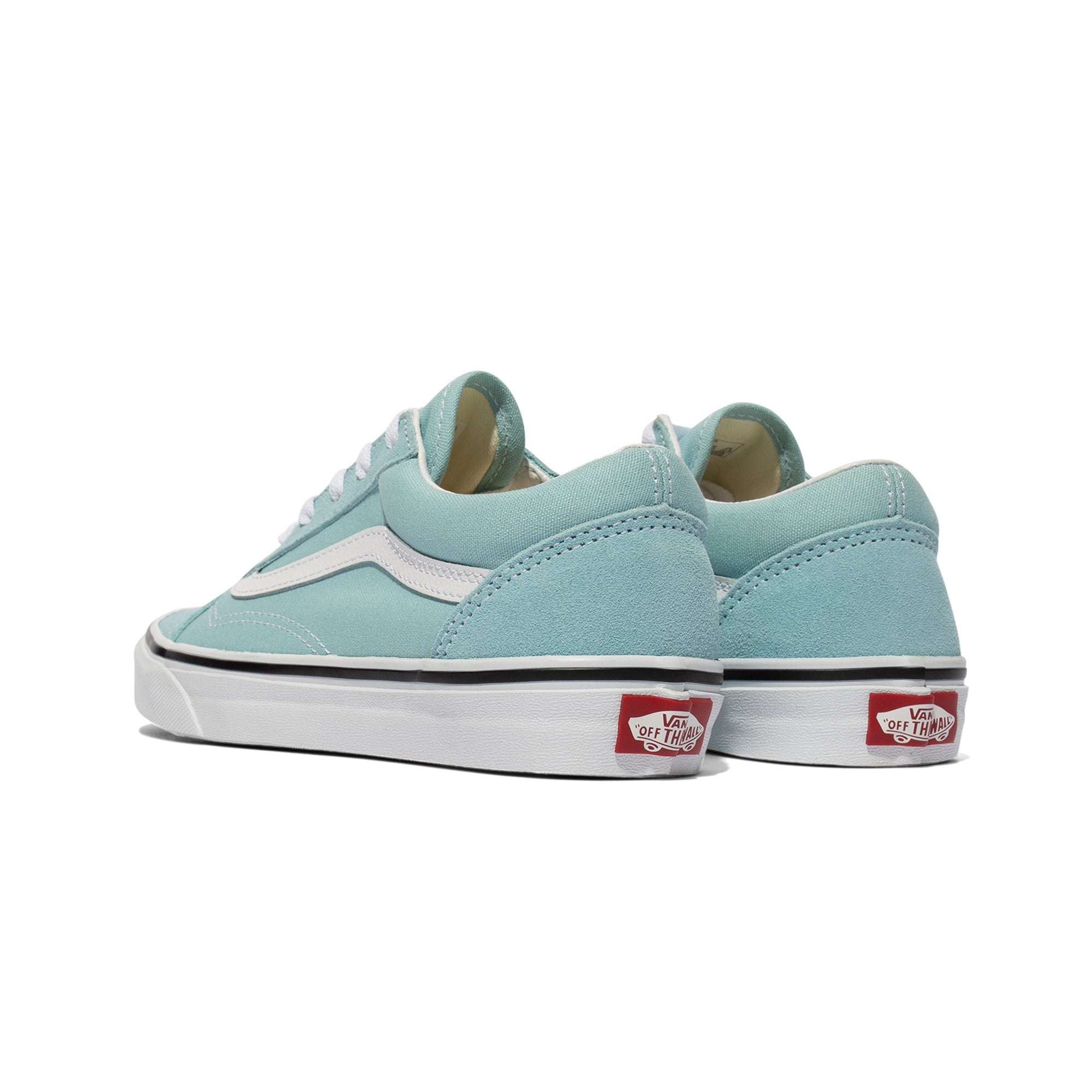 Vans Kids Old Skool Shoes 'Aquatic/True White'