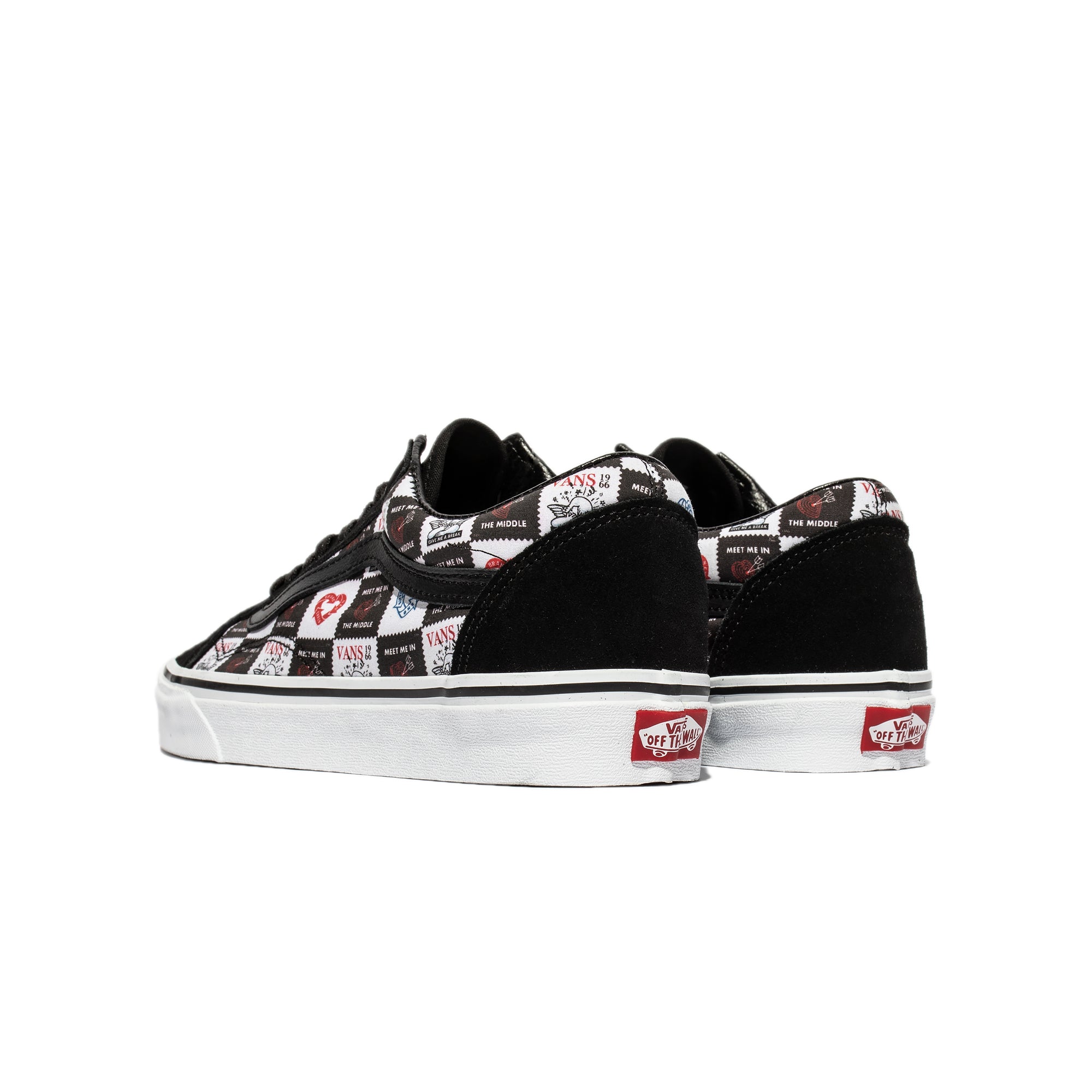 Vans Mens Old Skool Shoes 'Blk/Wht'