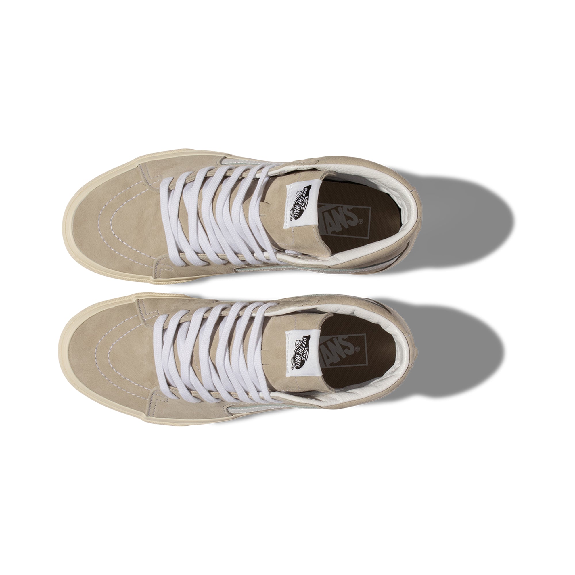 Vans Mens SK8-HI Shoes 'Oatmeal snow wht'