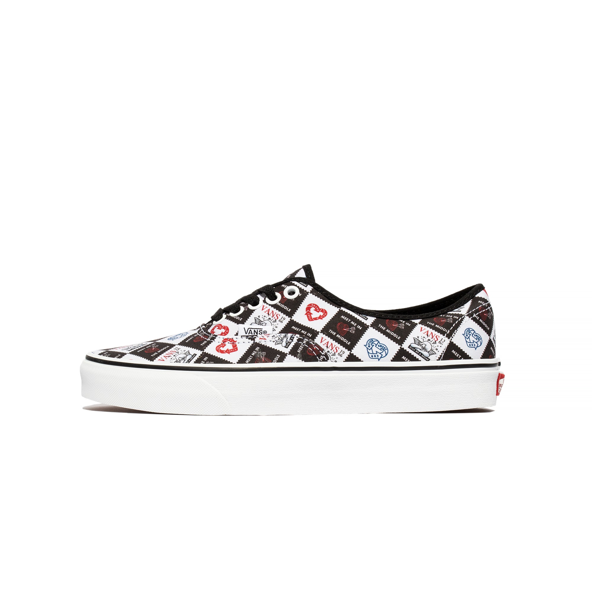 Vans Mens Authentic Shoes 'Blk/Wht'