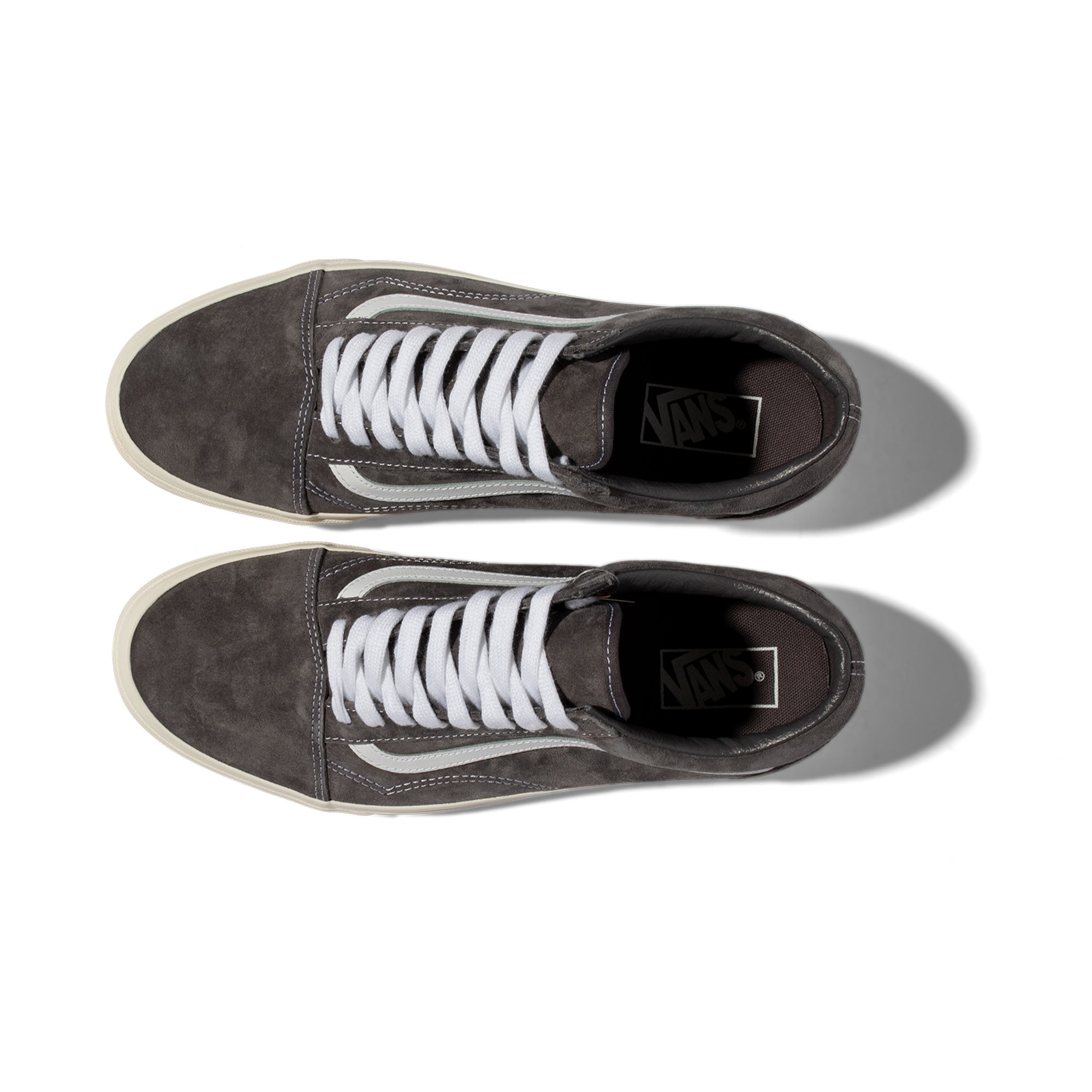 Vans Mens Old Skool Shoes 'Rabbit/Snow/Wht'