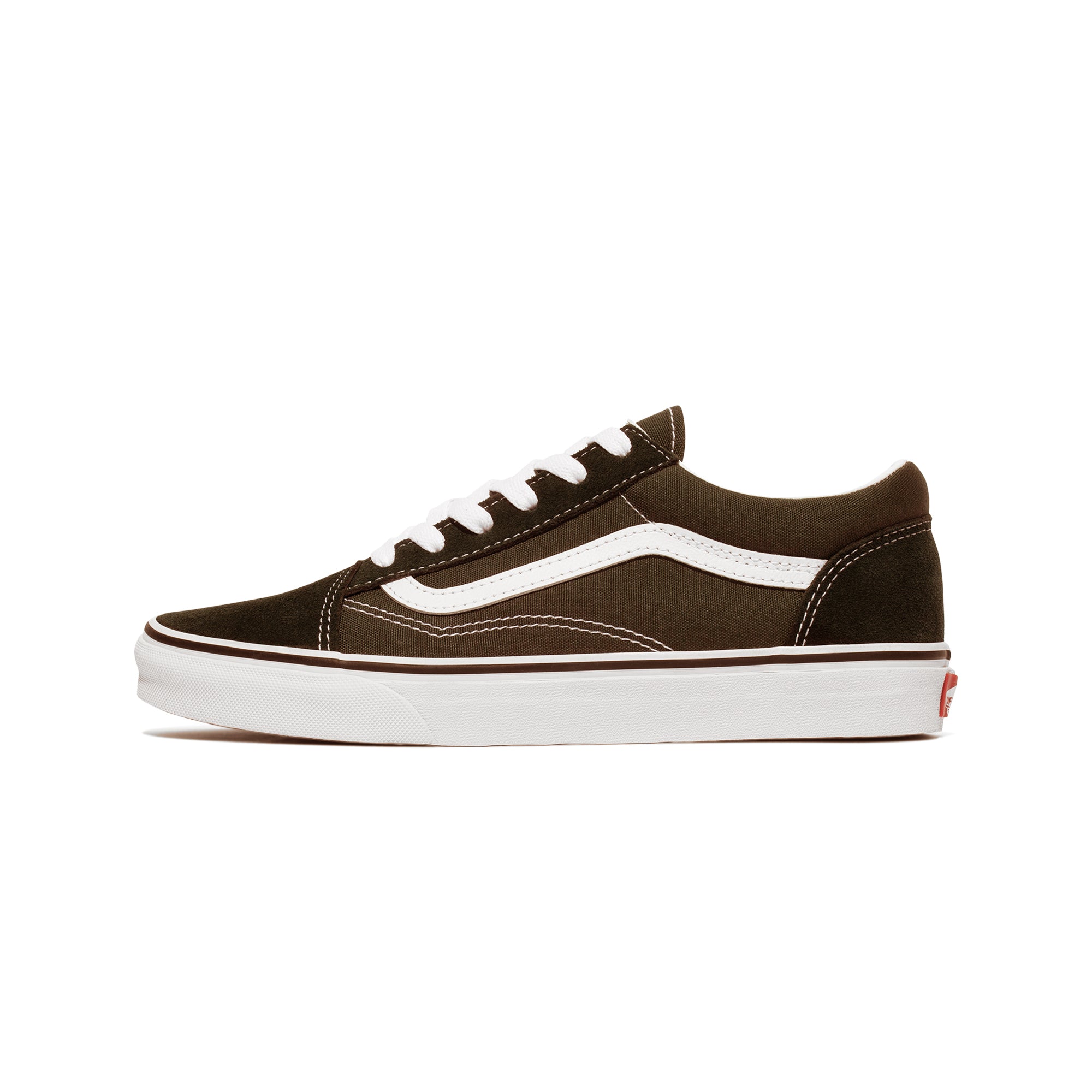 Vans Mens Old Skool Shoes 'Rain Drum/True White'