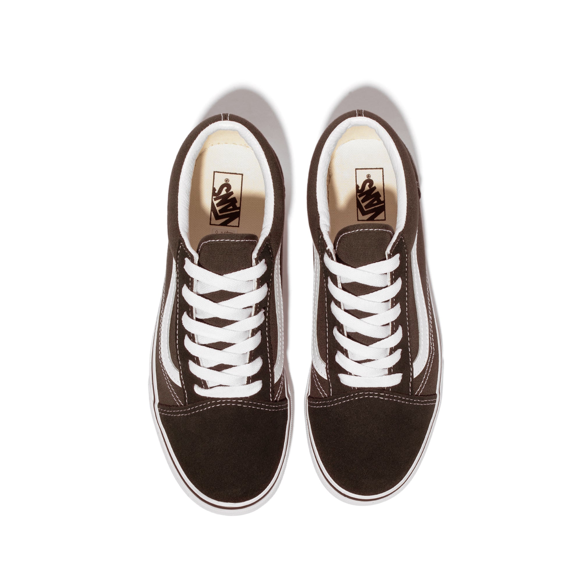 Vans Mens Old Skool Shoes 'Rain Drum/True White'