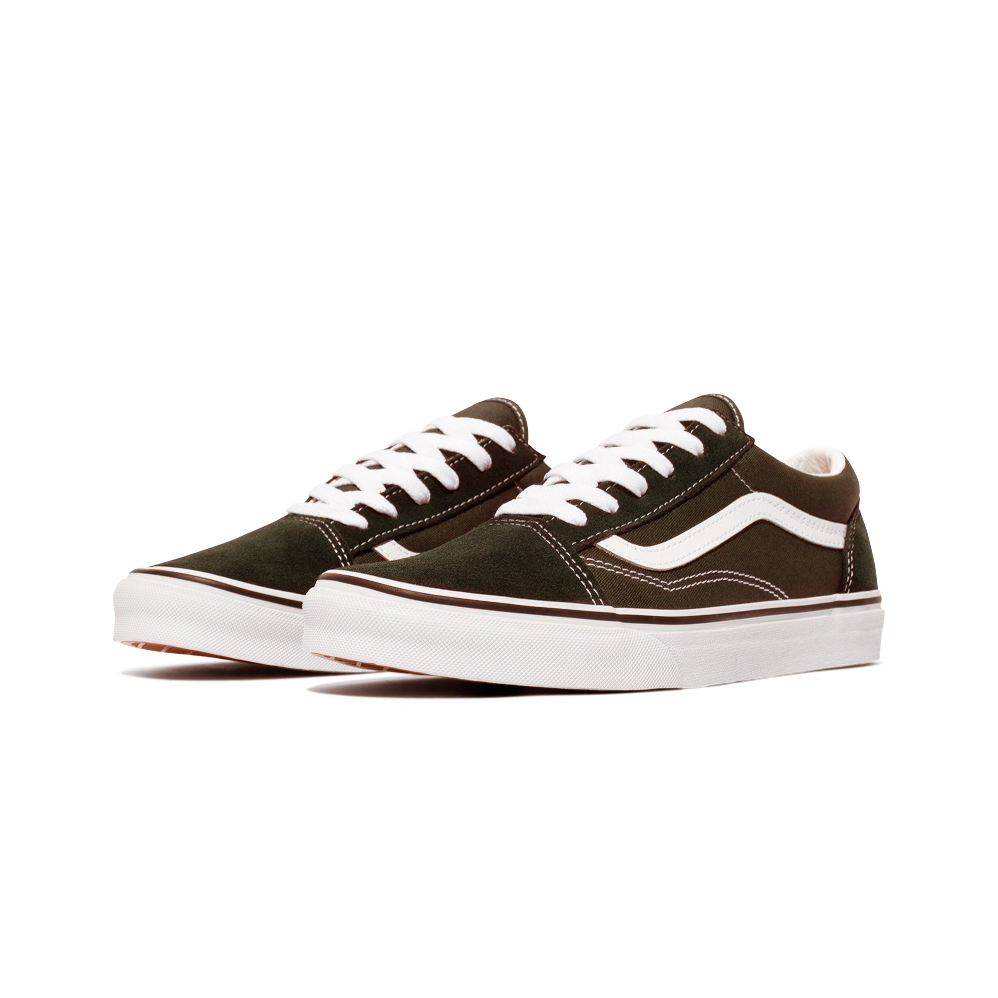 Vans Mens Old Skool Shoes 'Rain Drum/True White'