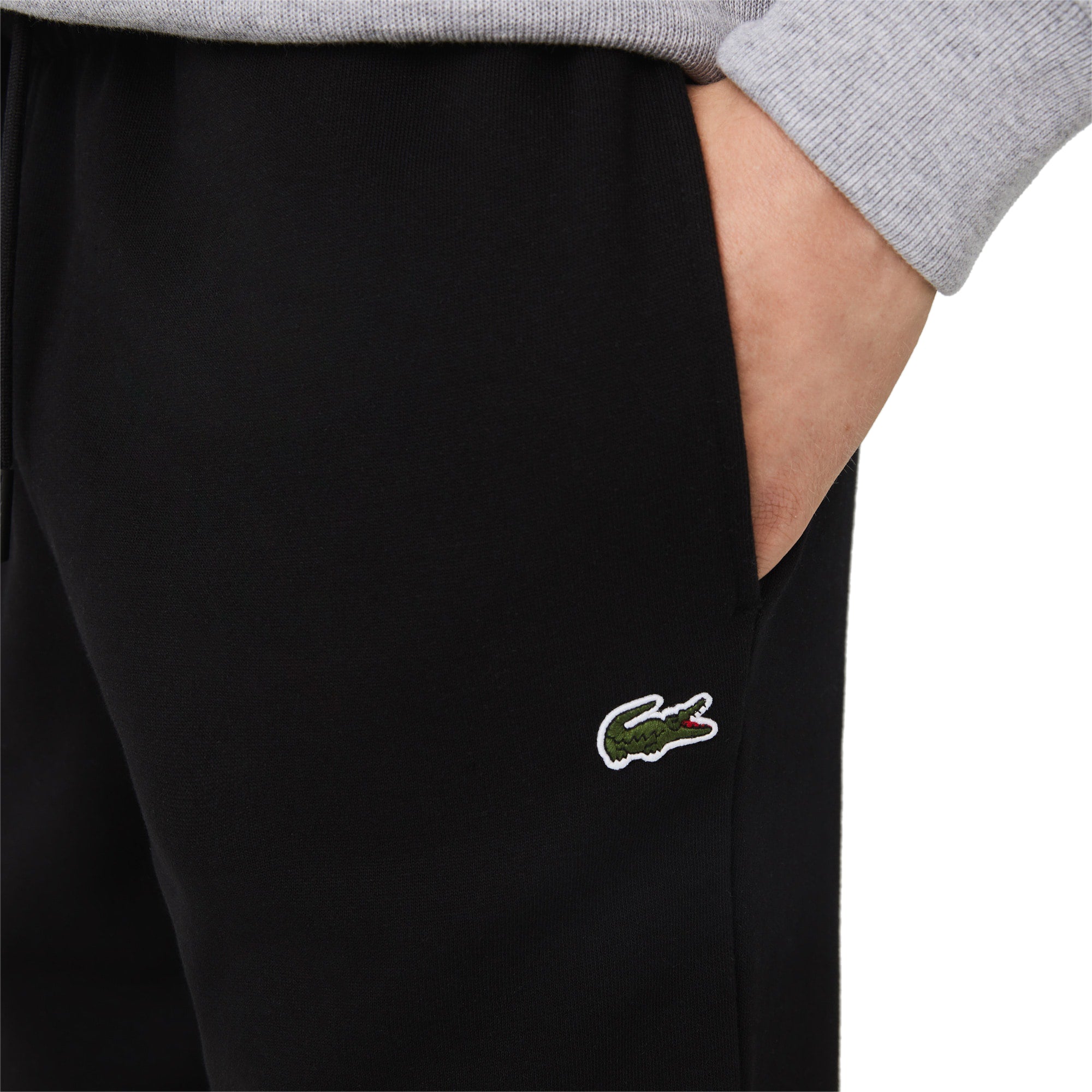 Lacoste Mens Tapered Fit Fleece Trackpants