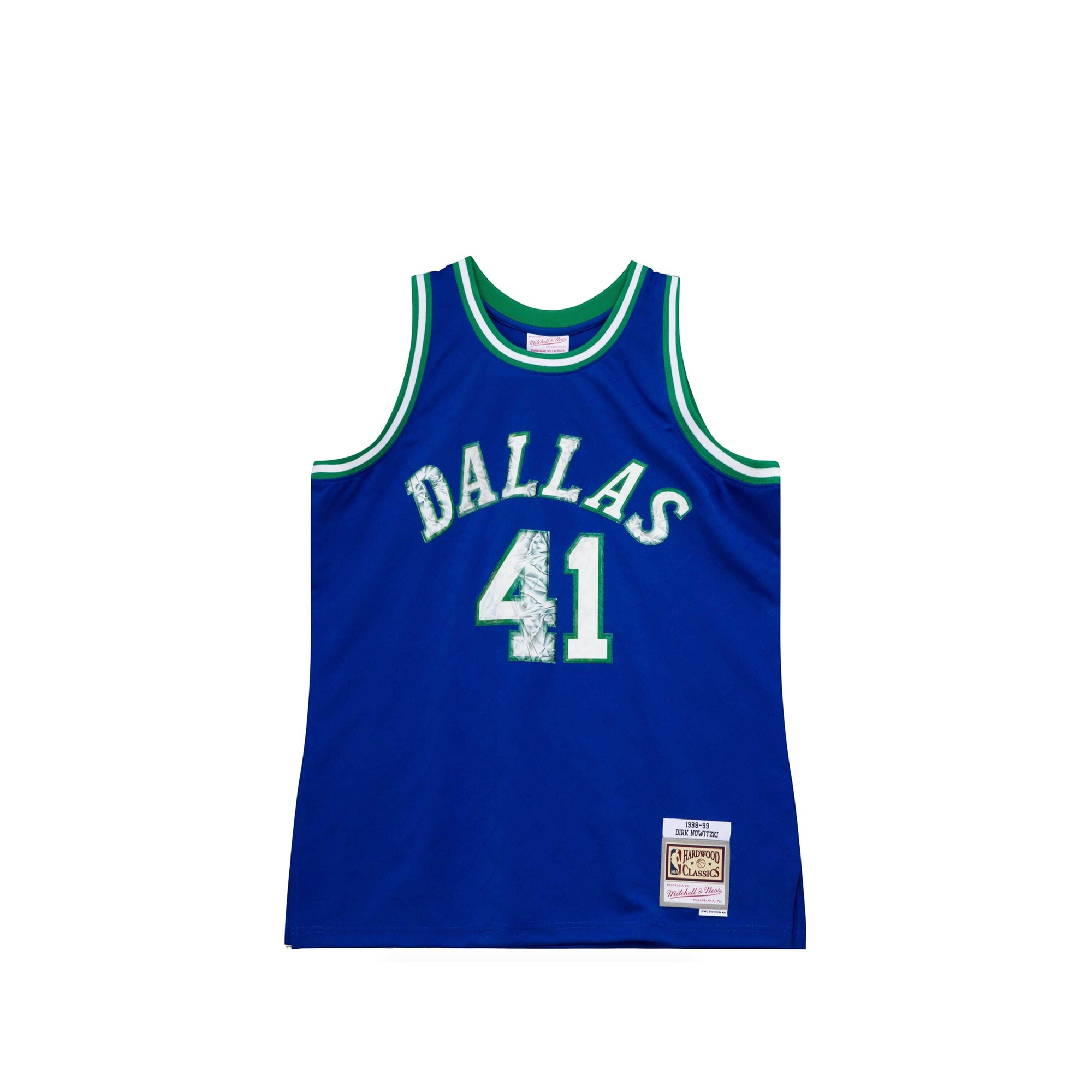 Mitchell & Ness Mens Dirk Nowitzki 75th Anniversary Dallas Mavericks Swingman Jersey