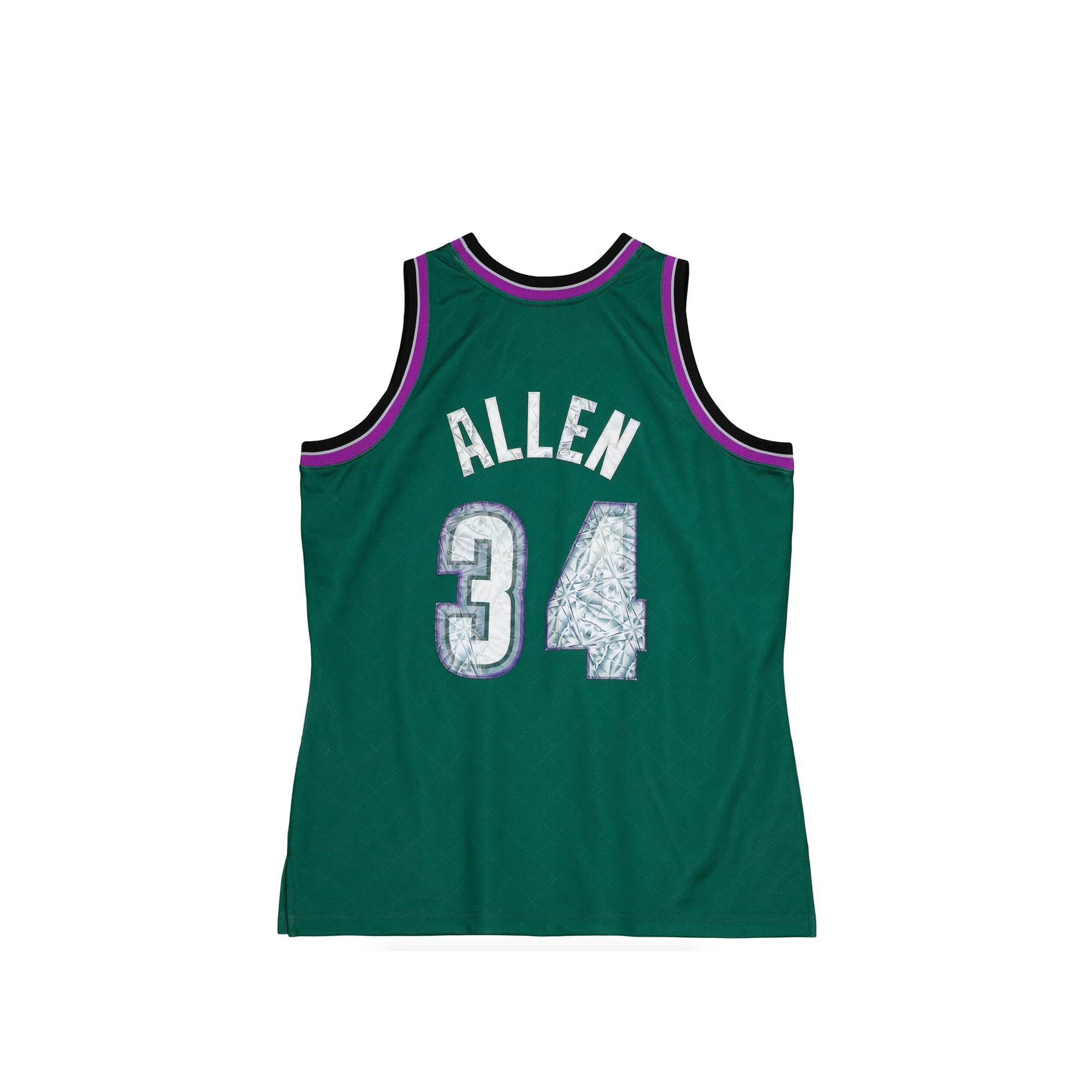 Mitchell & Ness Mens Ray Allen 75th Anniversary Milwaukee Bucks Swingman Jersey