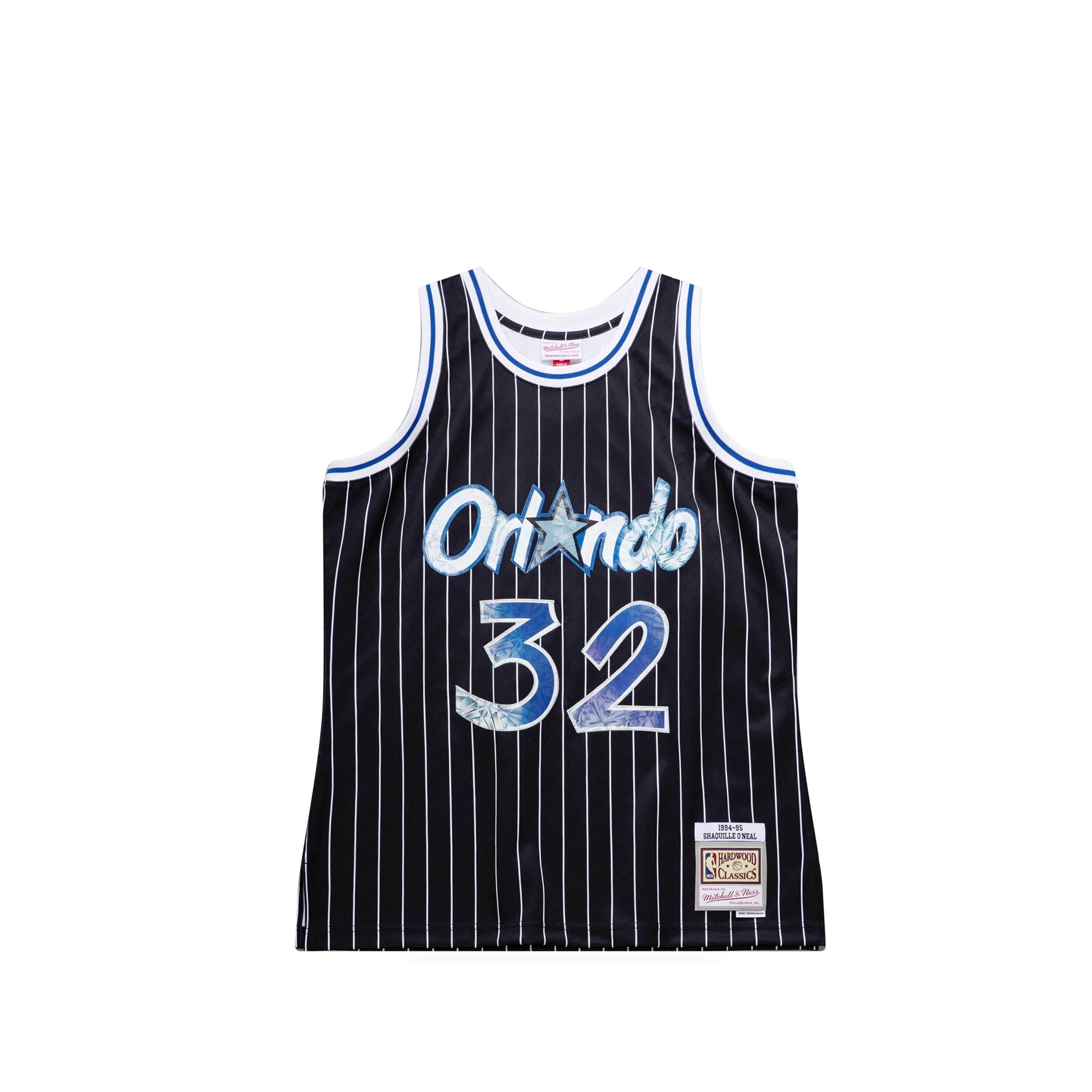 Mitchell & Ness Mens Shaquille O'Neal 75th Anniversary Orlando Magic Swingman Jersey