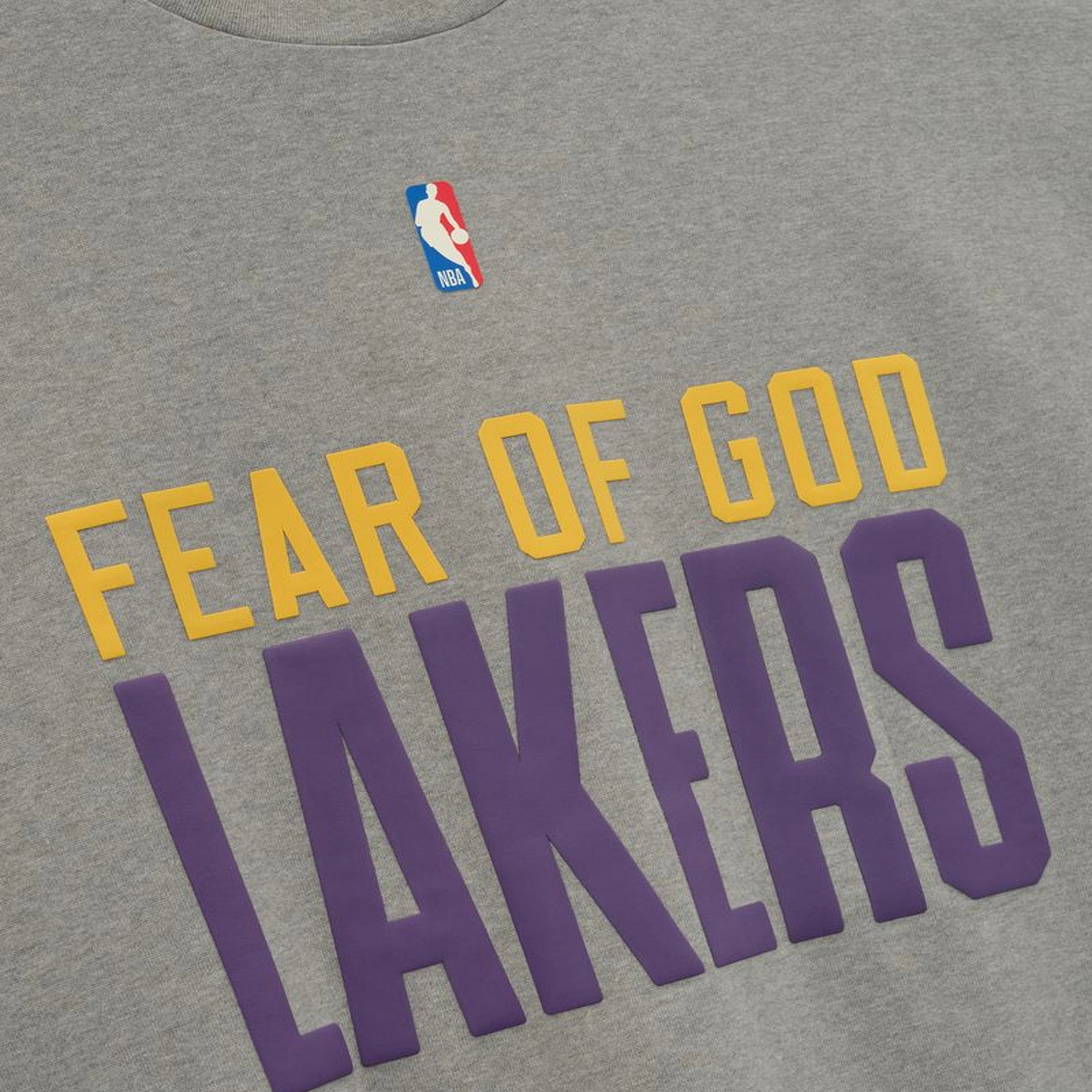 Fear of God ESSENTIALS x NBA Mens Lakers 90's Fit Tee