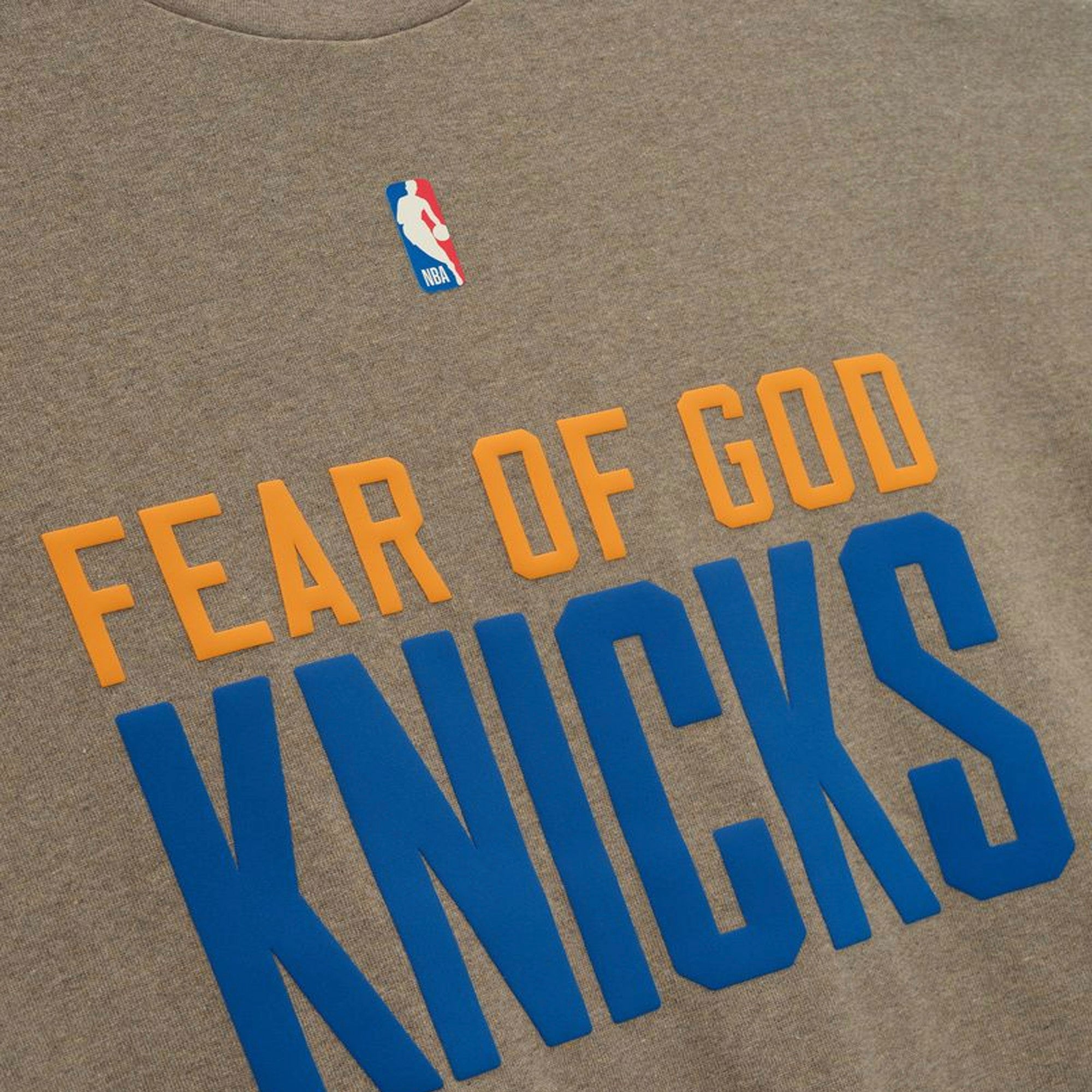 Fear of God ESSENTIALS x NBA Mens Knicks 90's Fit Tee