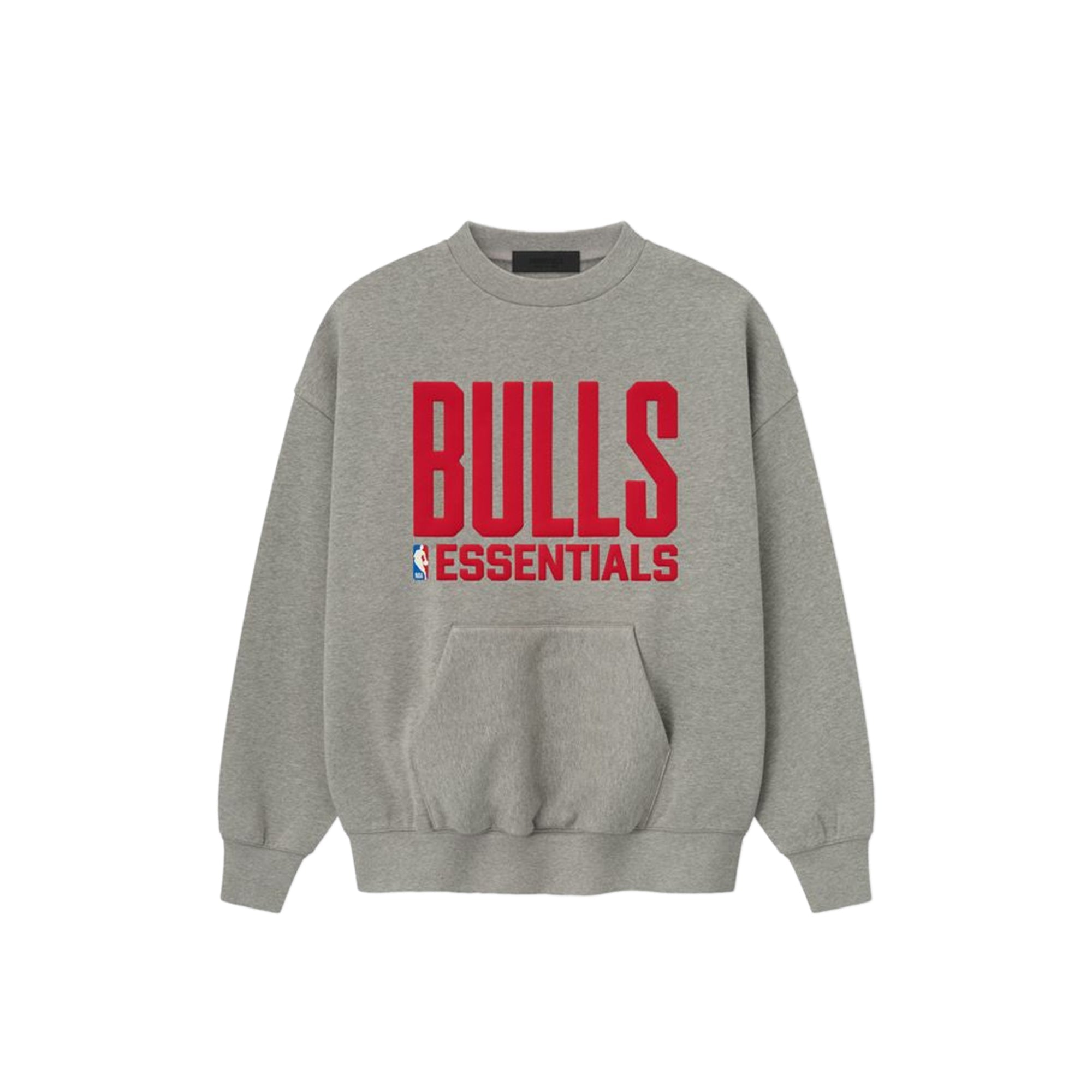 Fear of God ESSENTIALS x NBA Mens Bulls Sports Fit Crewneck