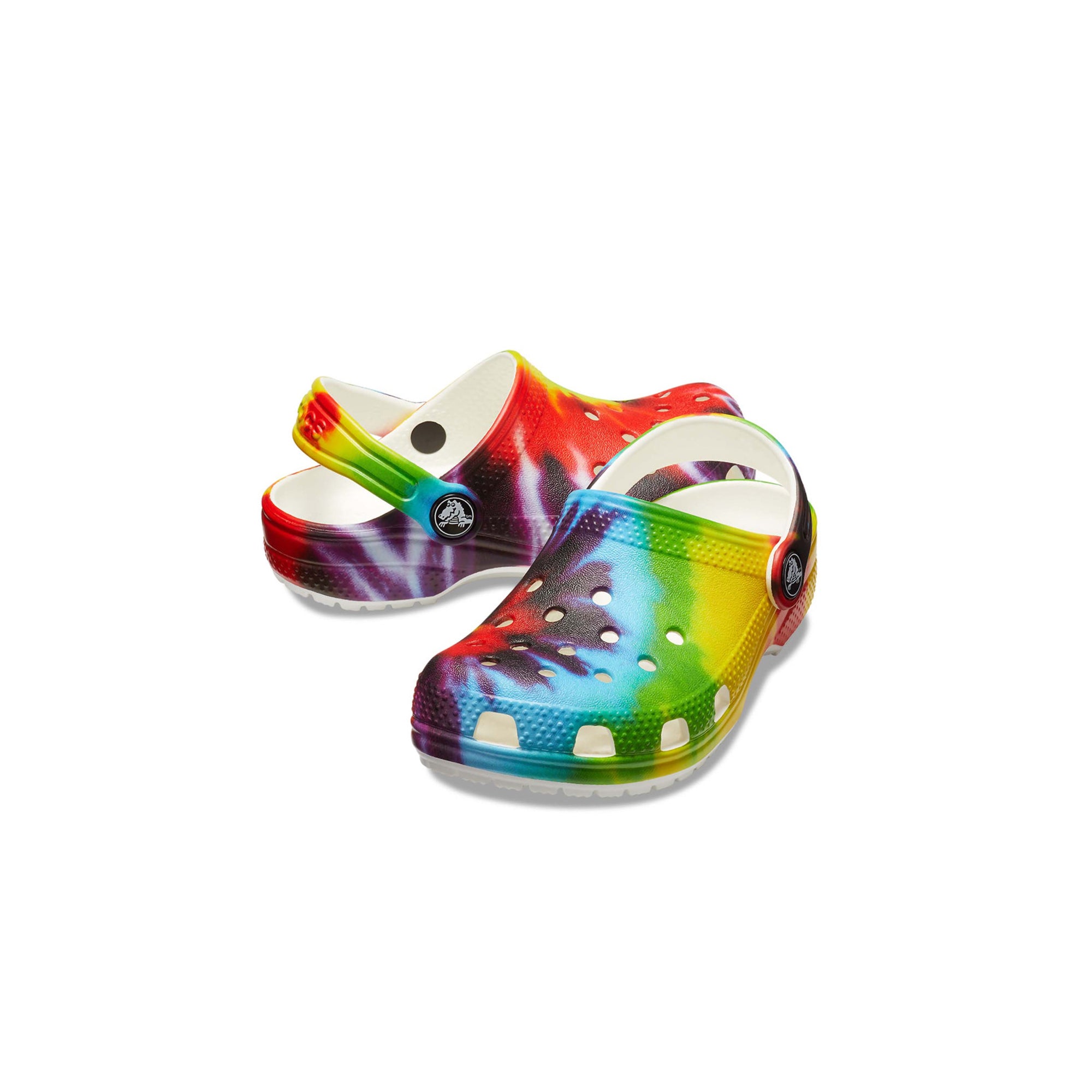 Crocs Kids Classic TieDye Graphic Clog