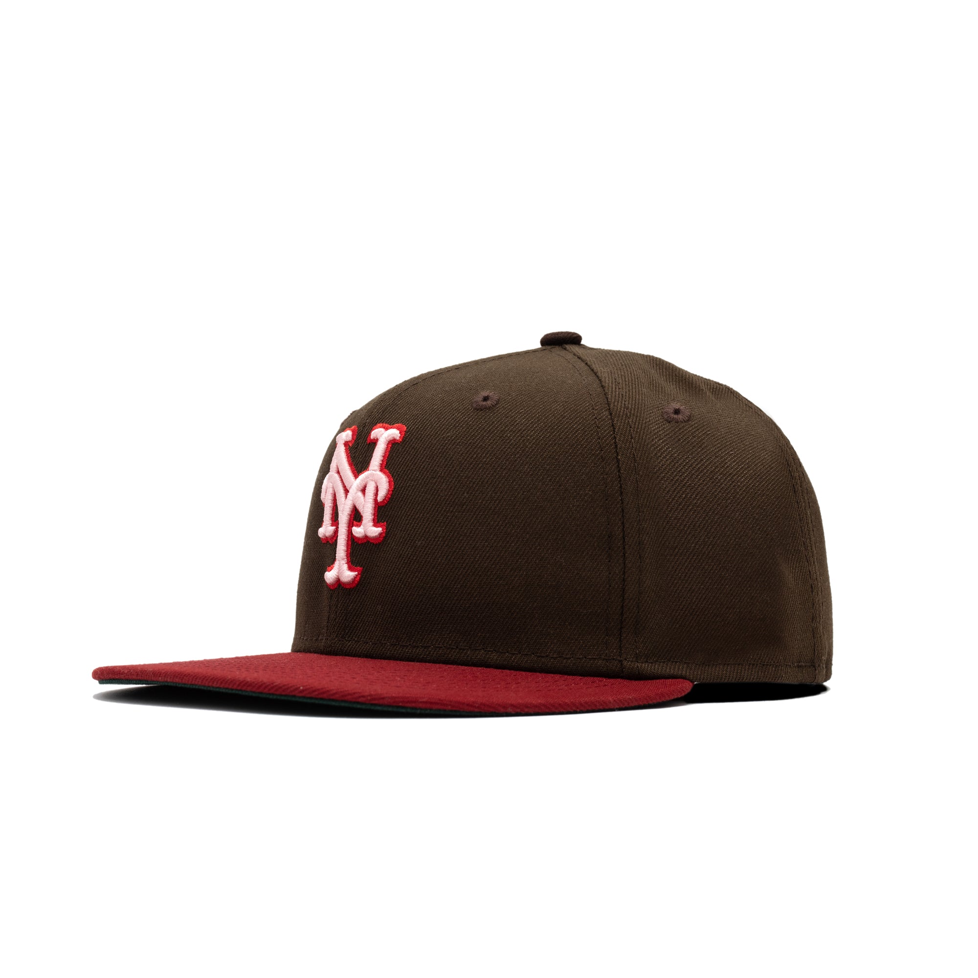 New Era 59FIFTY New York Mets Fitted Hat 'Chocolate & Roses'