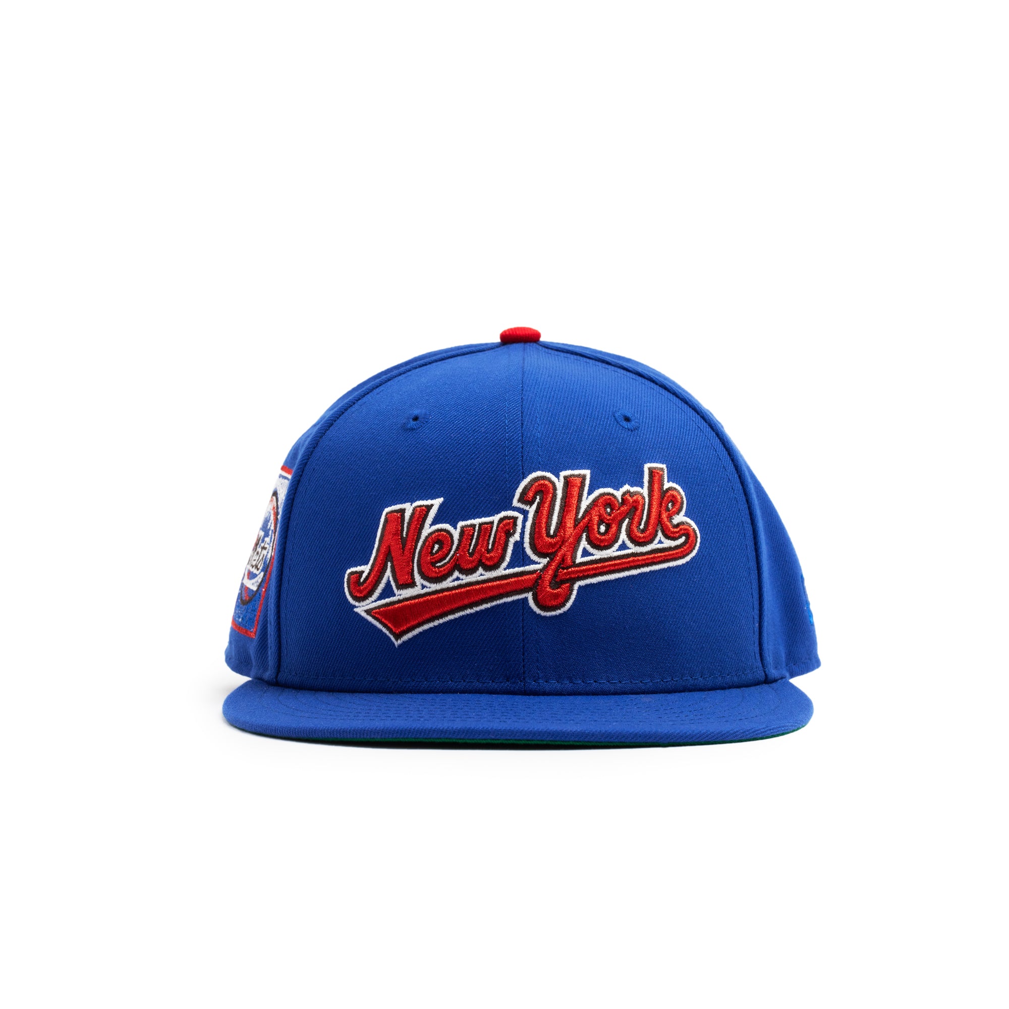 New Era 59fifty New York Mets 25th Majestic Blue SCR Fitted Hat