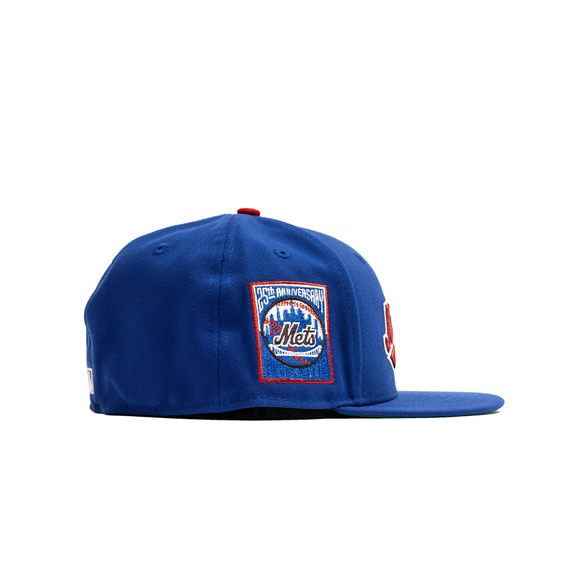 New Era 59fifty New York Mets 25th Majestic Blue SCR Fitted Hat