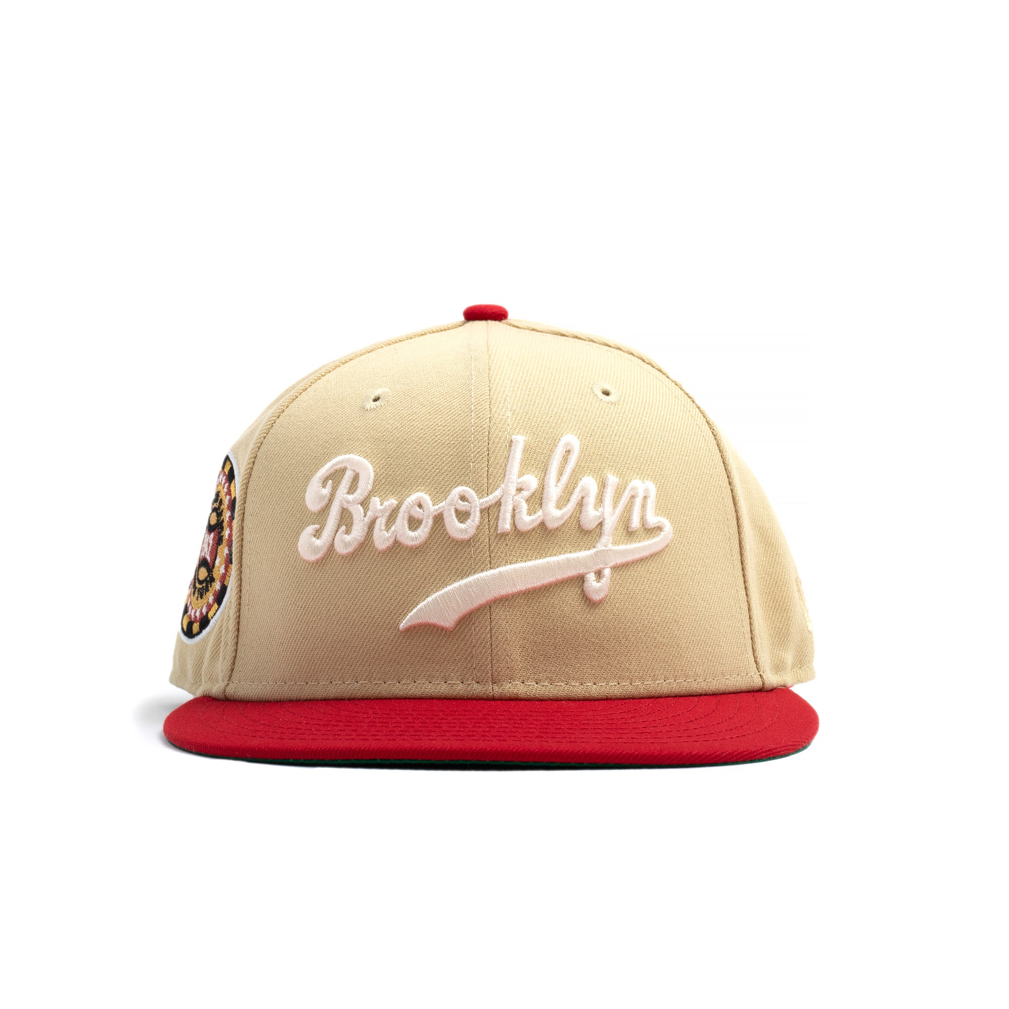 New Era 59fifty Brooklyn 42 ASG Vegas Gold Scarlet Fitted Hat