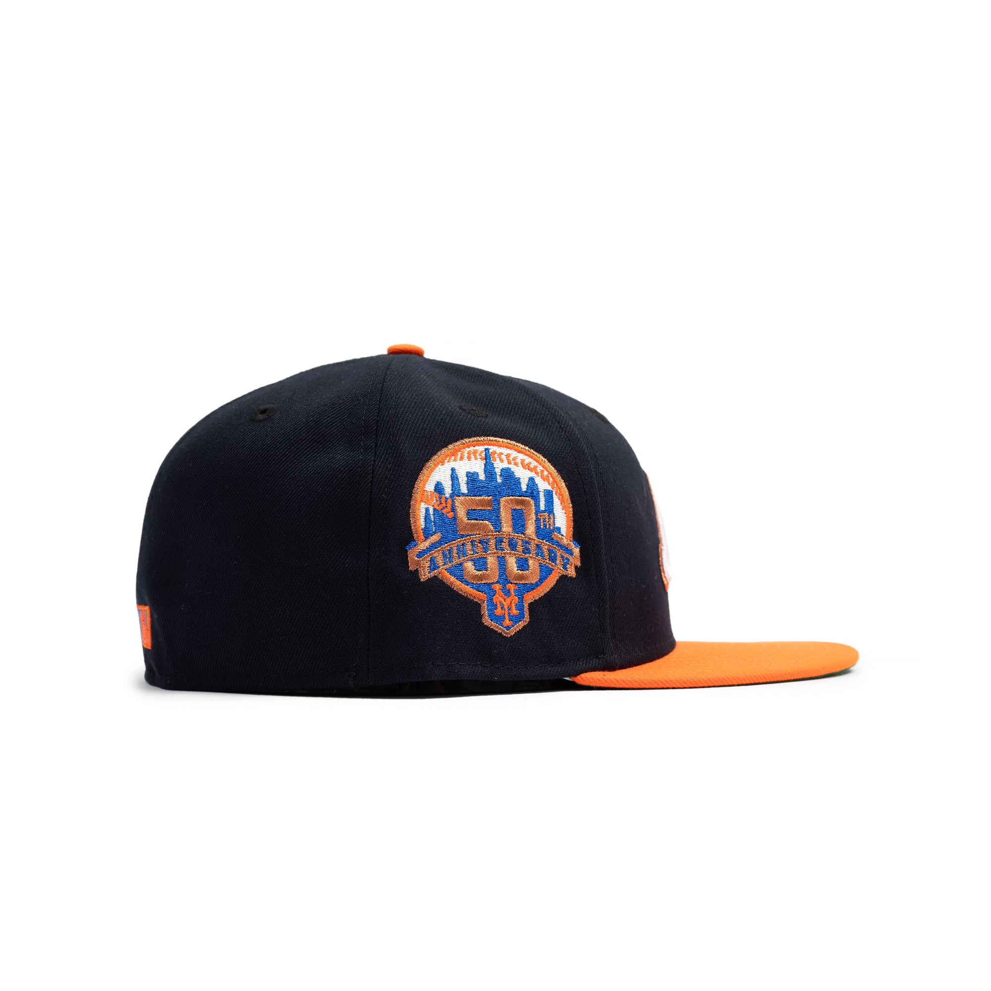 New Era 59fifty New York Mets 50th Navy Rush Org Fitted Hat