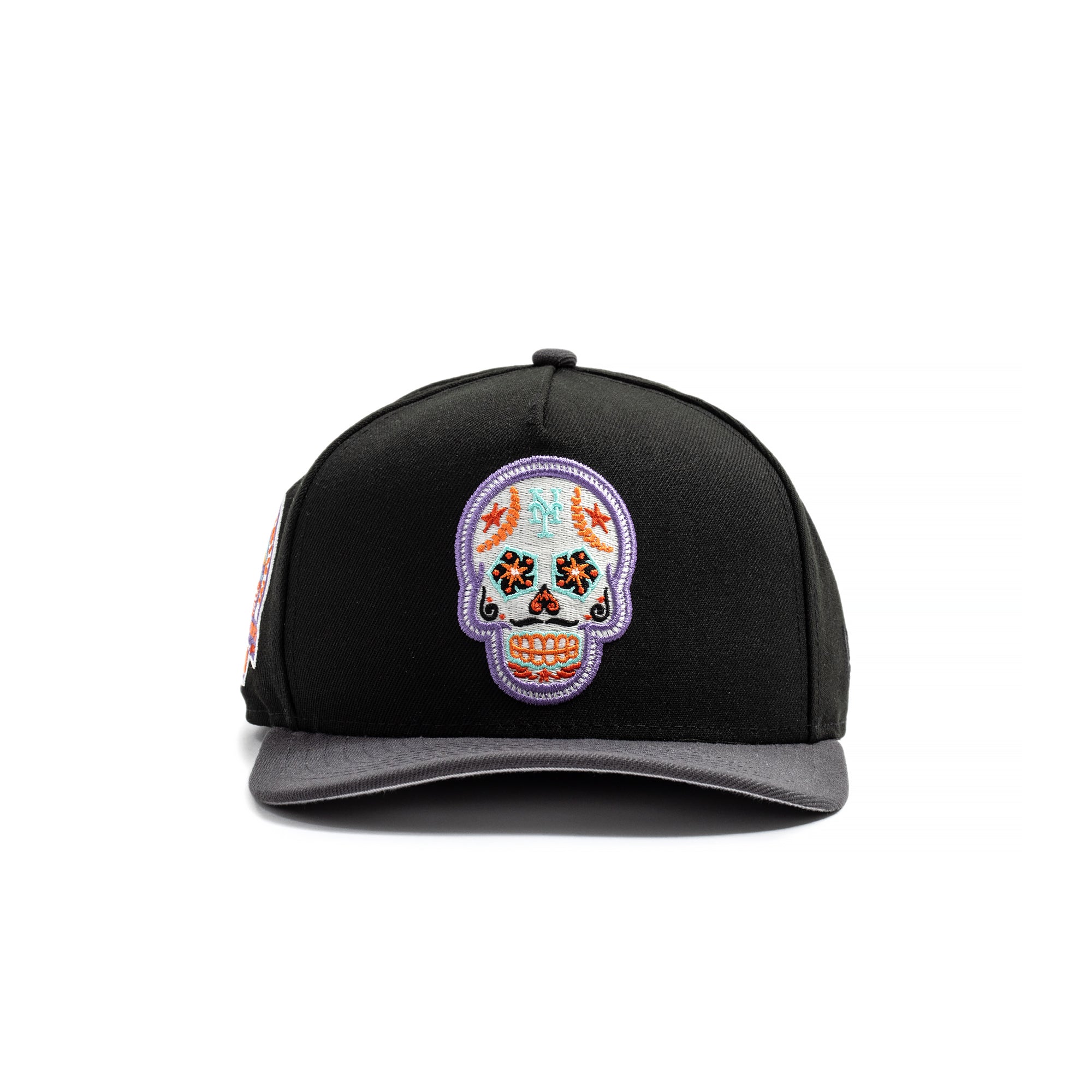 New Era 59Fifty Day Of The Dead Mets Sugarskull Hat