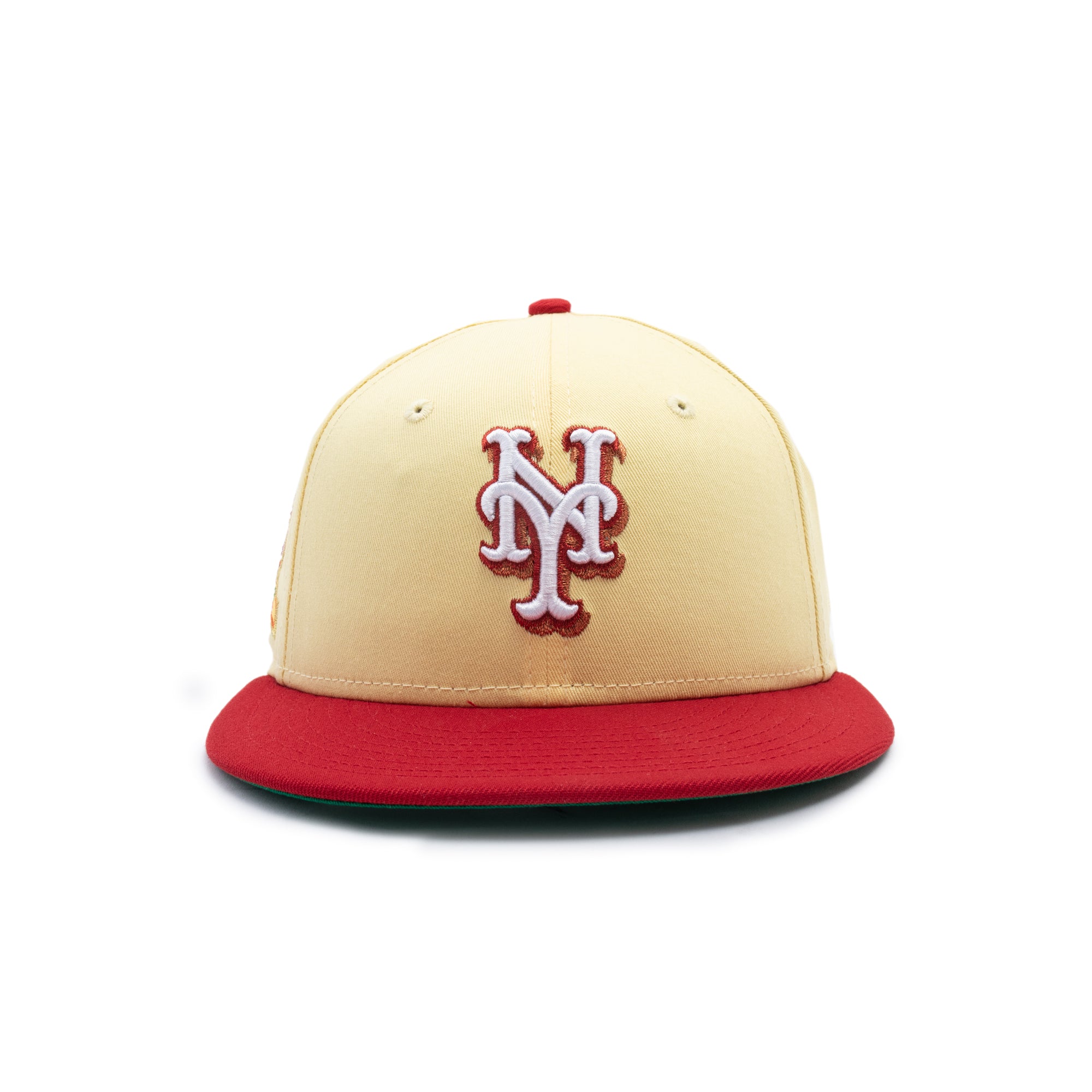 New Era 59Fifty New York Mets Co 40th Soft Yellow SCR Fitted Hat