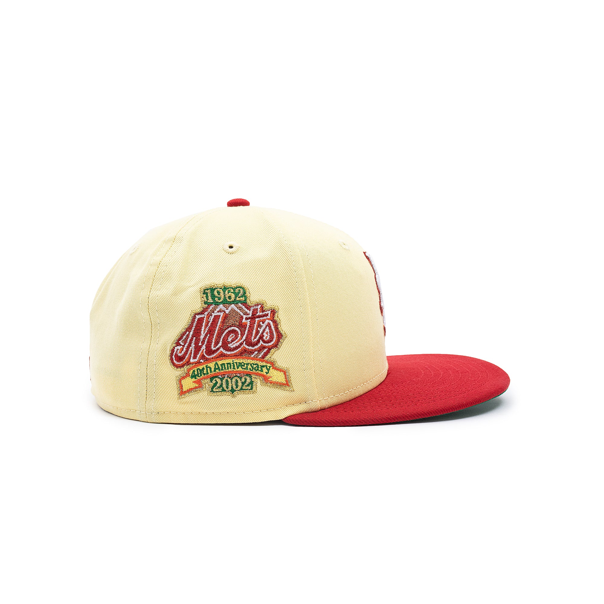 New Era 59Fifty New York Mets Co 40th Soft Yellow SCR Fitted Hat
