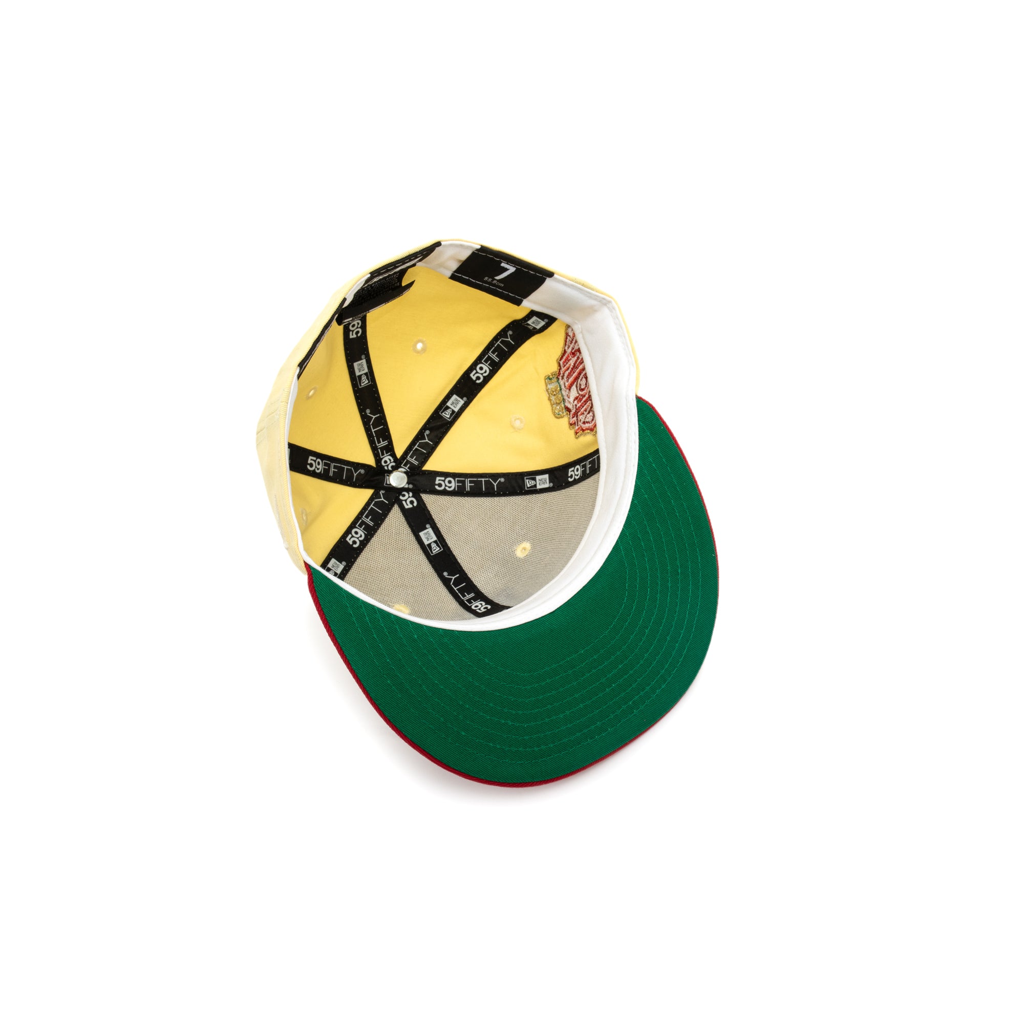 New Era 59Fifty New York Mets Co 40th Soft Yellow SCR Fitted Hat