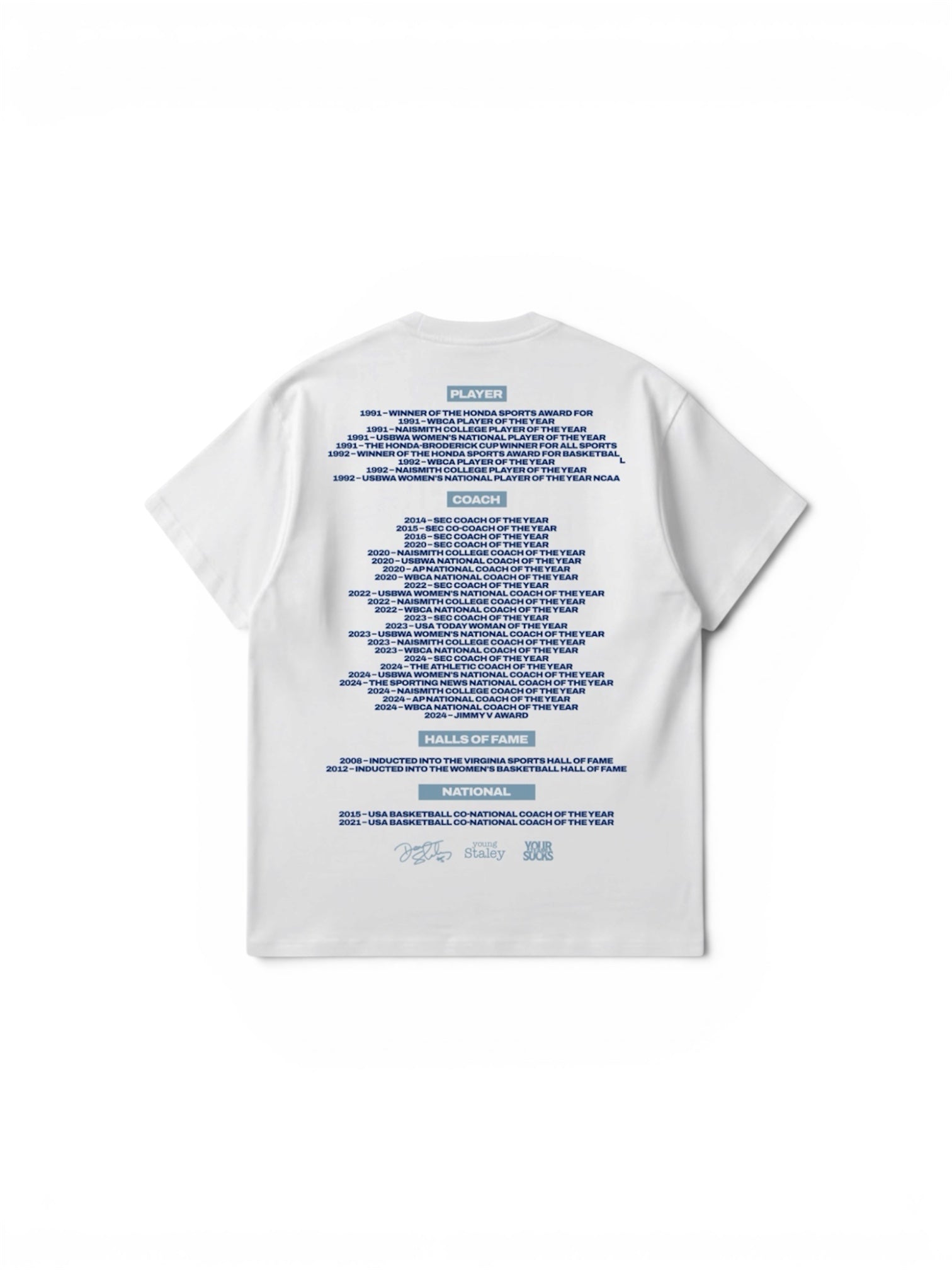 Your Team Sucks Mens Young Staley Tee