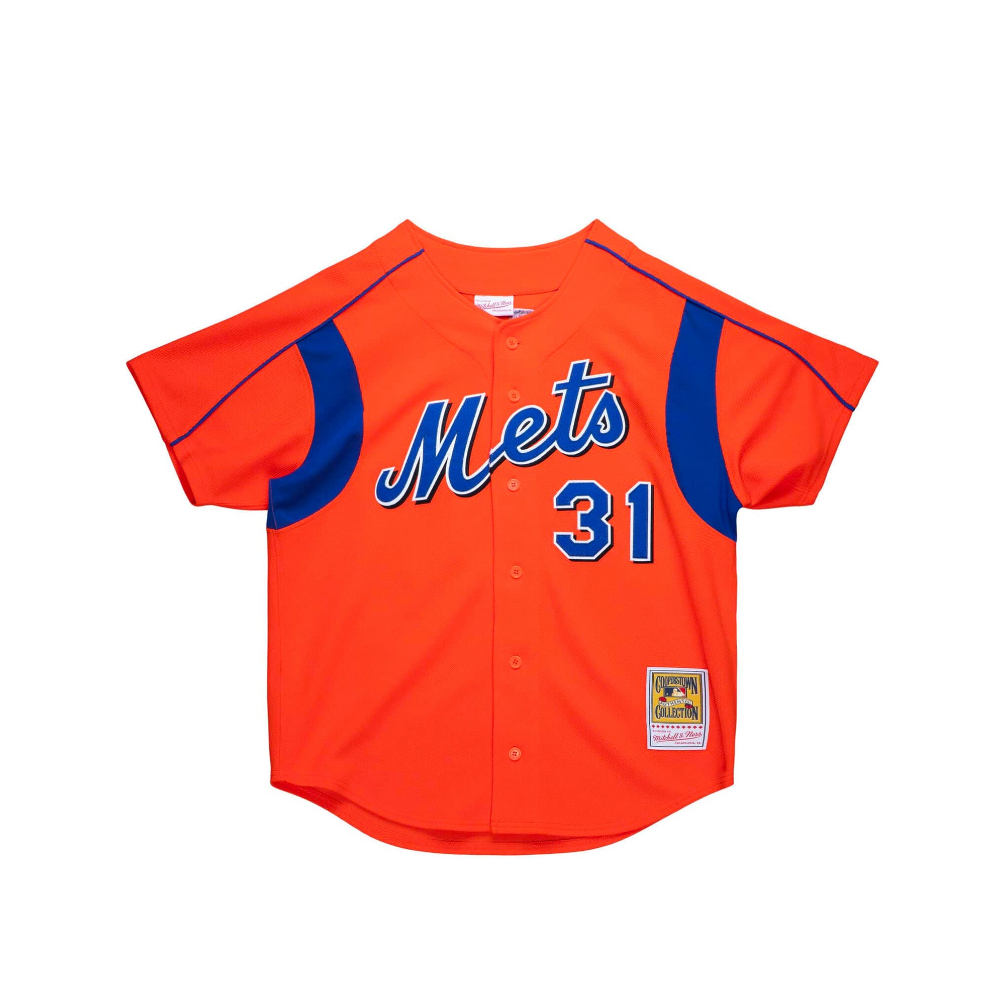 Mitchell & Ness Mens New York Mets Mike Piazza Authentic BP Jersey