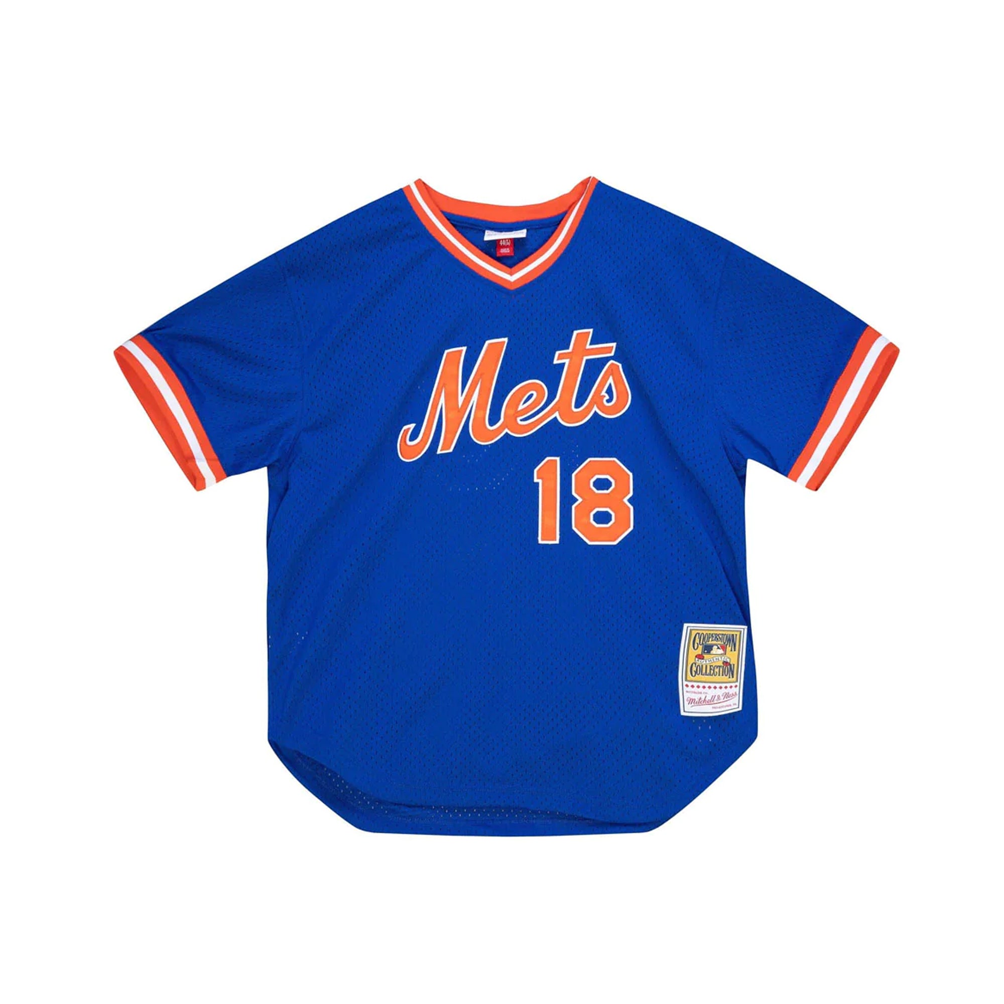 Mitchell & Ness Mens MLB Authentic BP '86 Darryl Strawberry Jersey