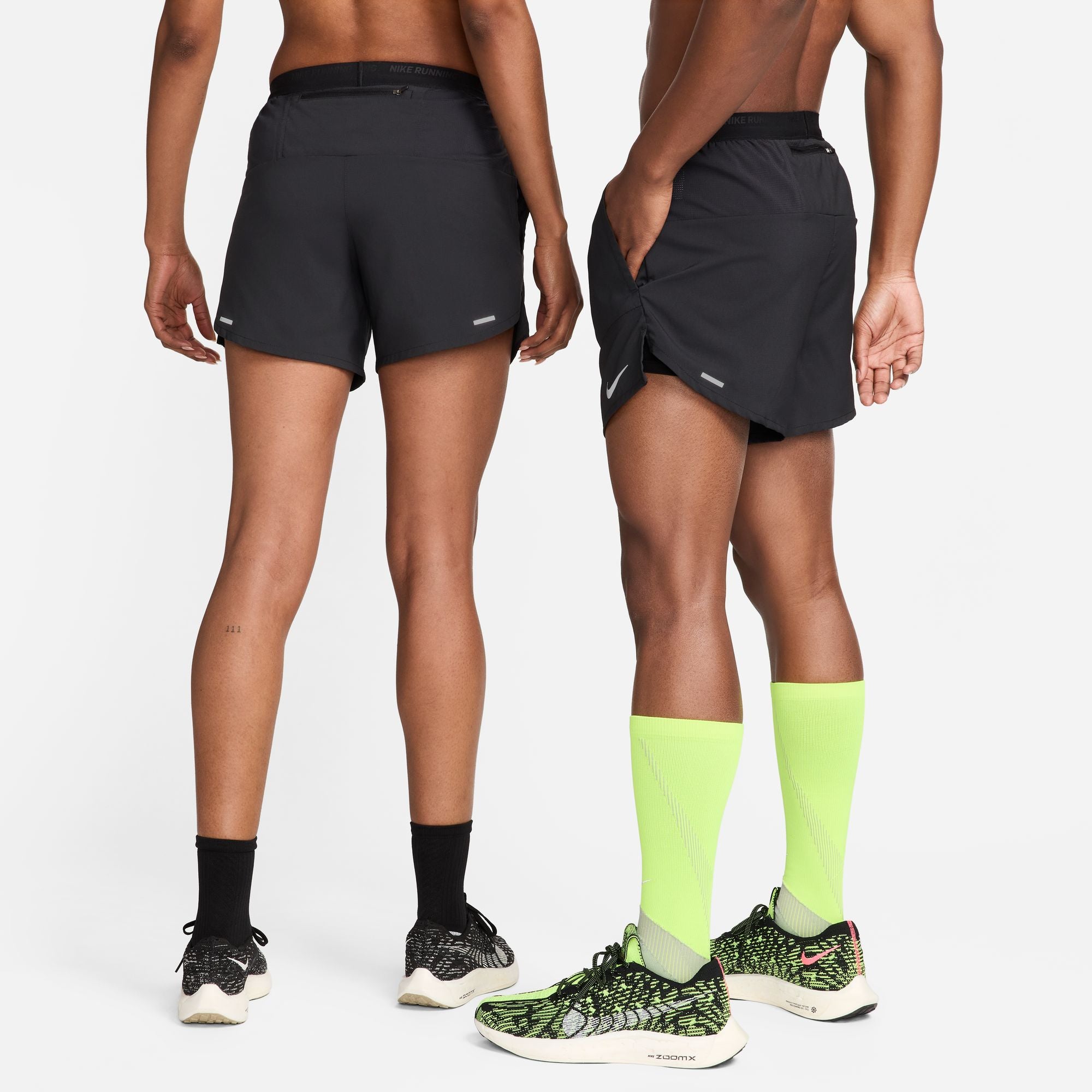 Nike Mens Stride Dri-Fit 5" Brief-Lined Running Shorts