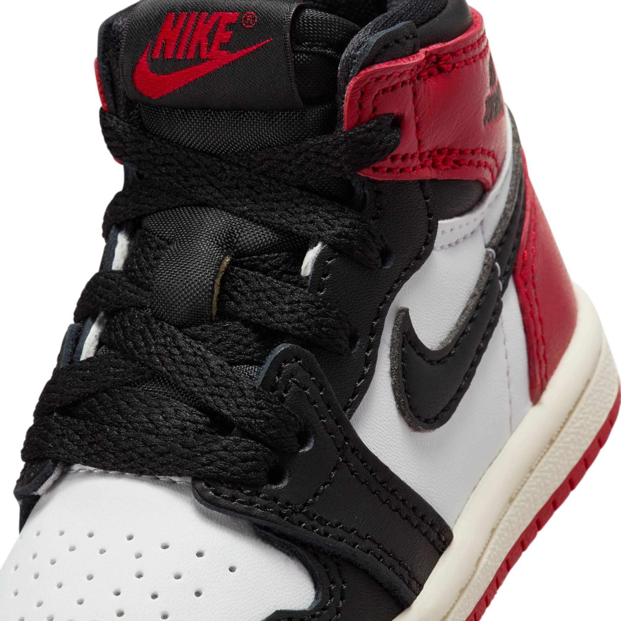 Air Jordan 1 Infants High OG "Black Toe Reimagined" Shoes