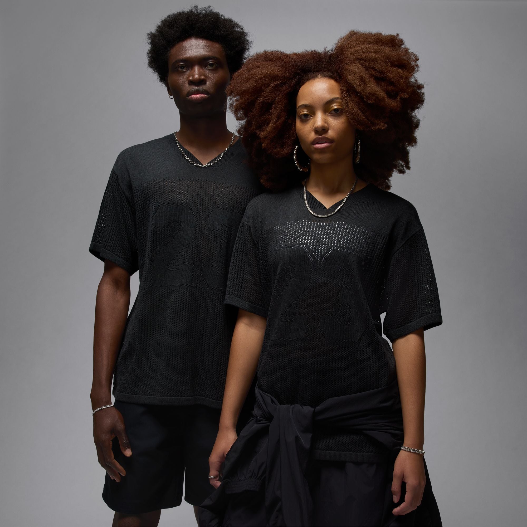 Air Jordan Mens Knit Jersey Top