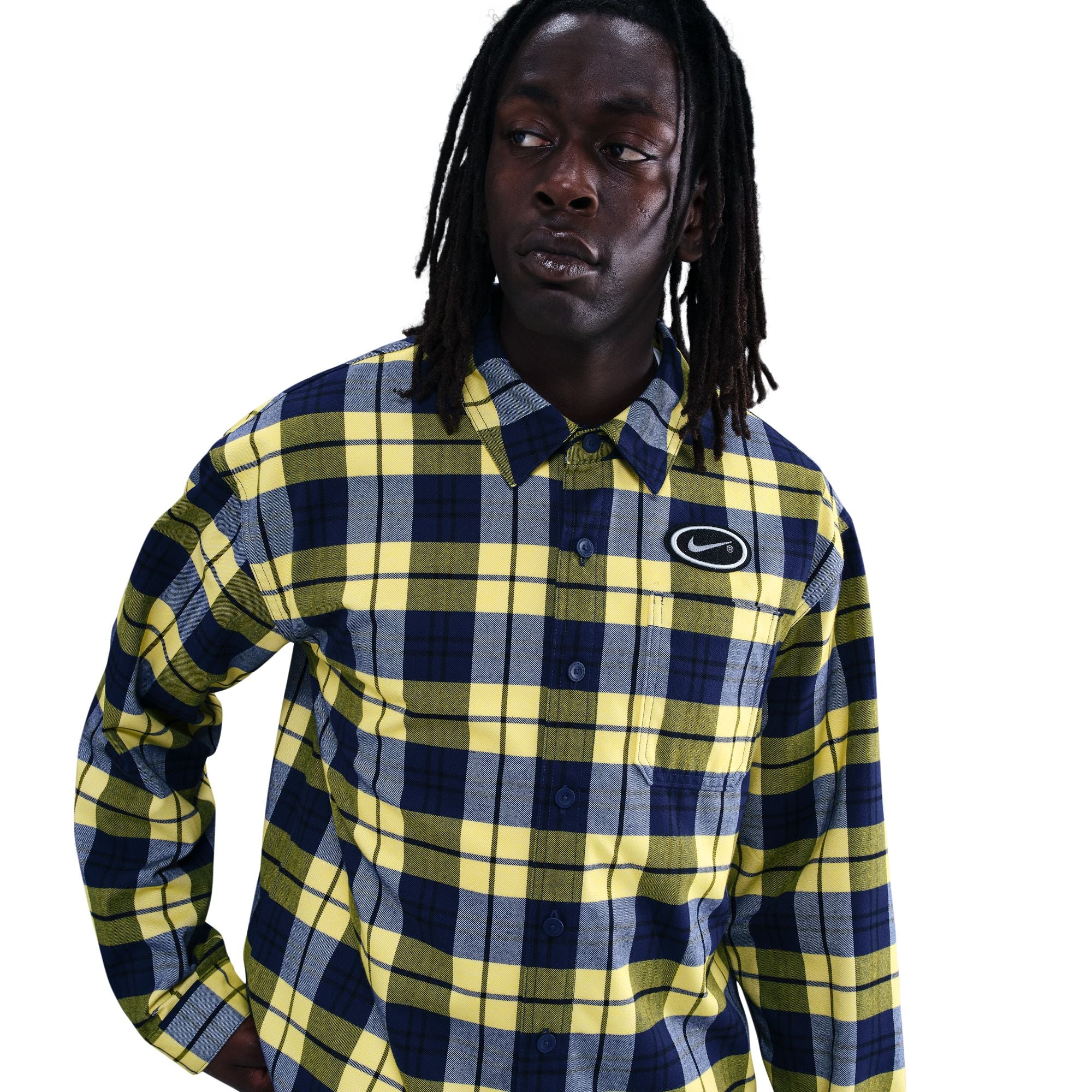 Nike SB Mens Koston Button Up Flannel