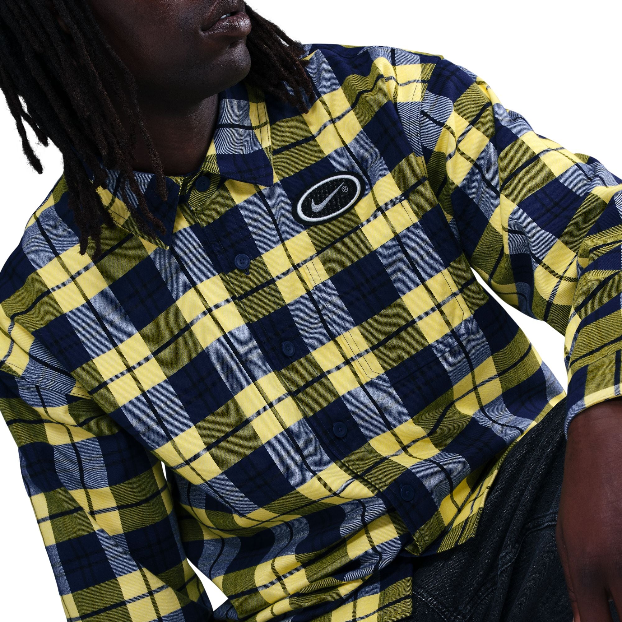 Nike SB Mens Koston Button Up Flannel