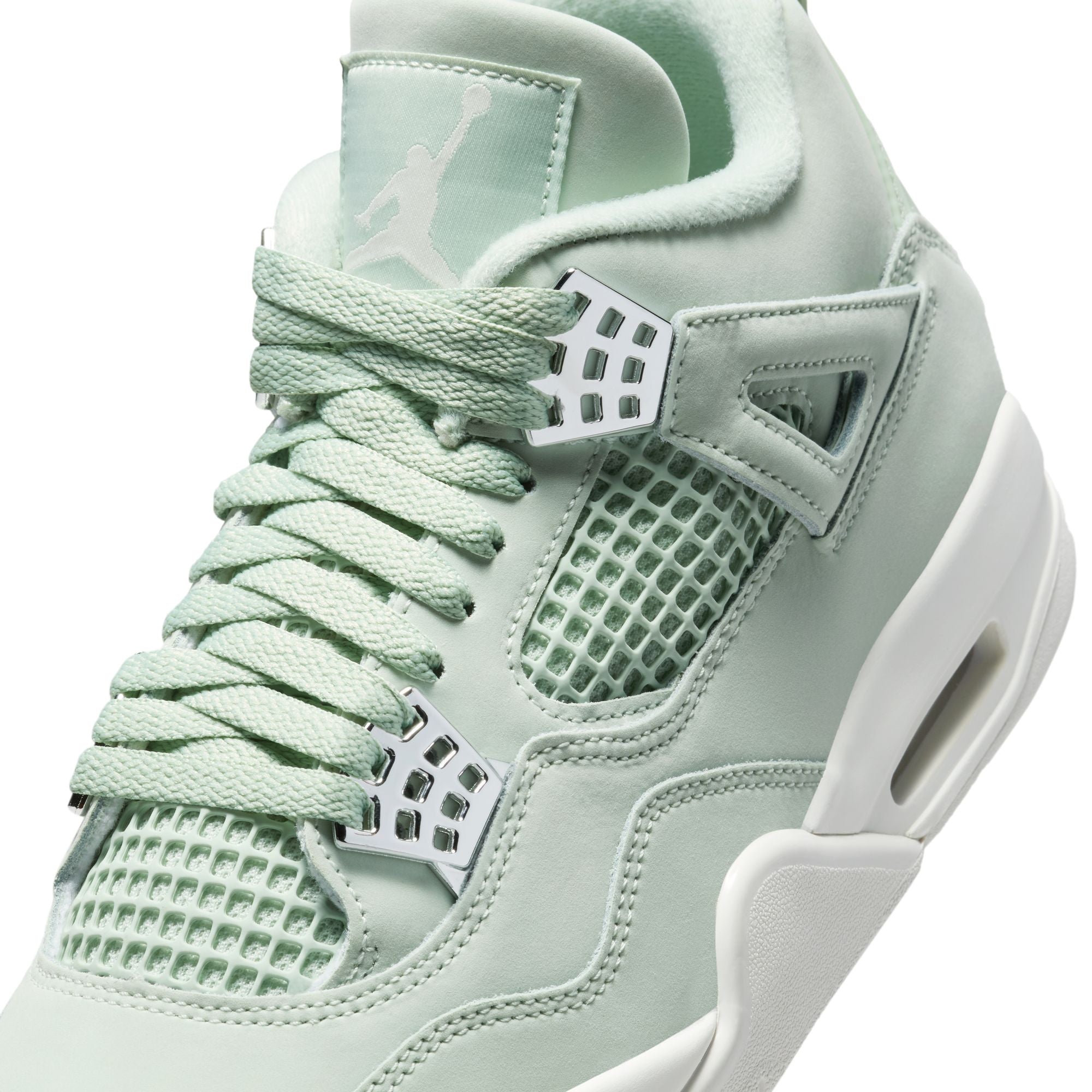 Air Jordan 4 Womens Retro "Seafoam" Shoes