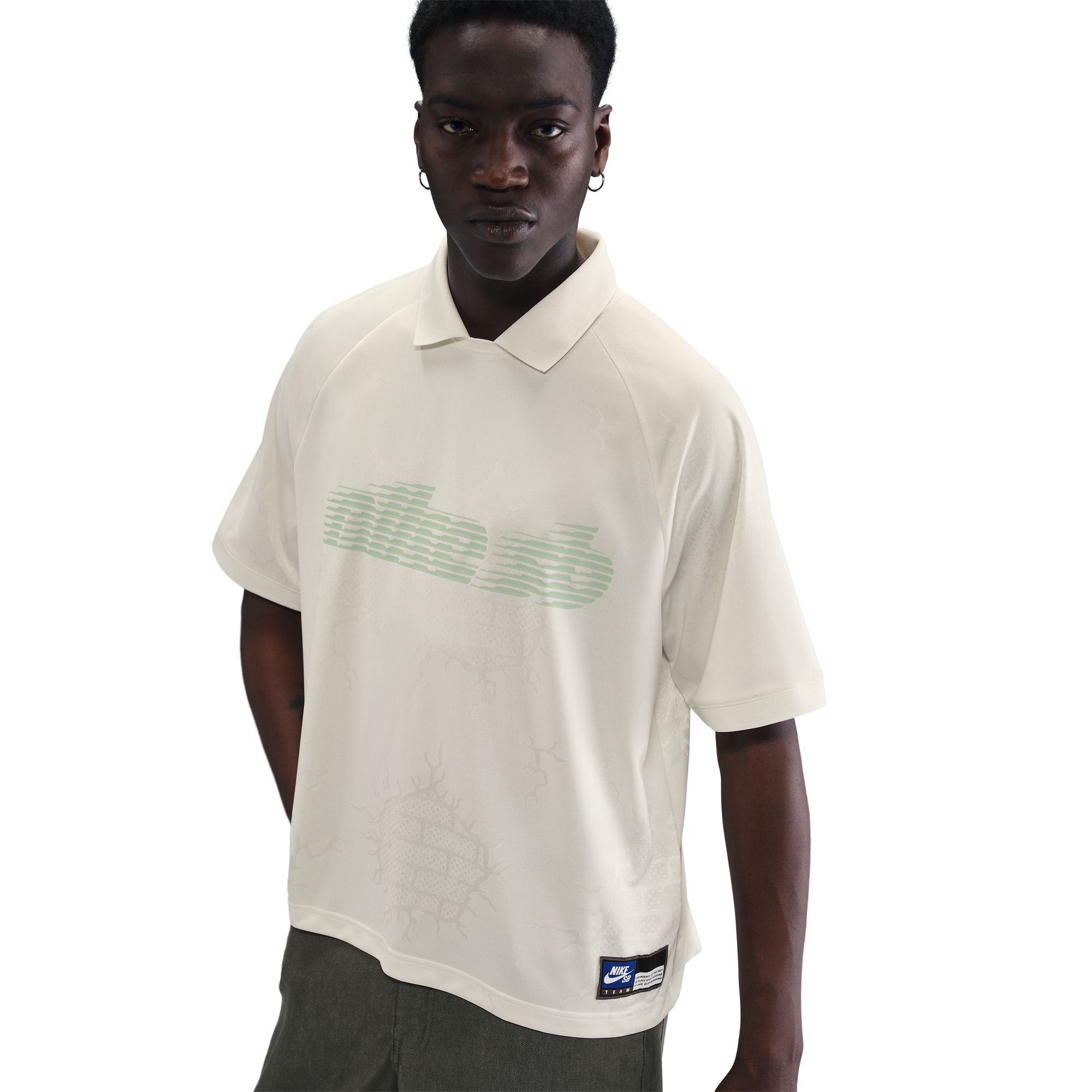 Nike SB Mens Dri-Fit Jacquard Skate Jersey