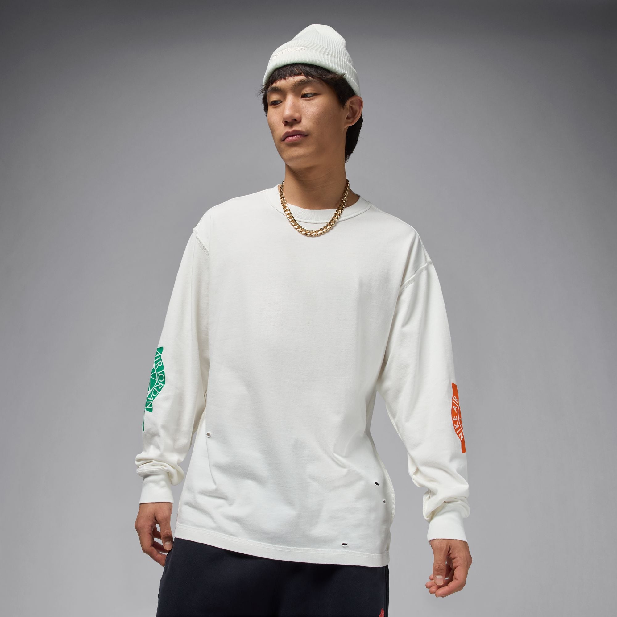 Air Jordan Mens Long-Sleeve Tee