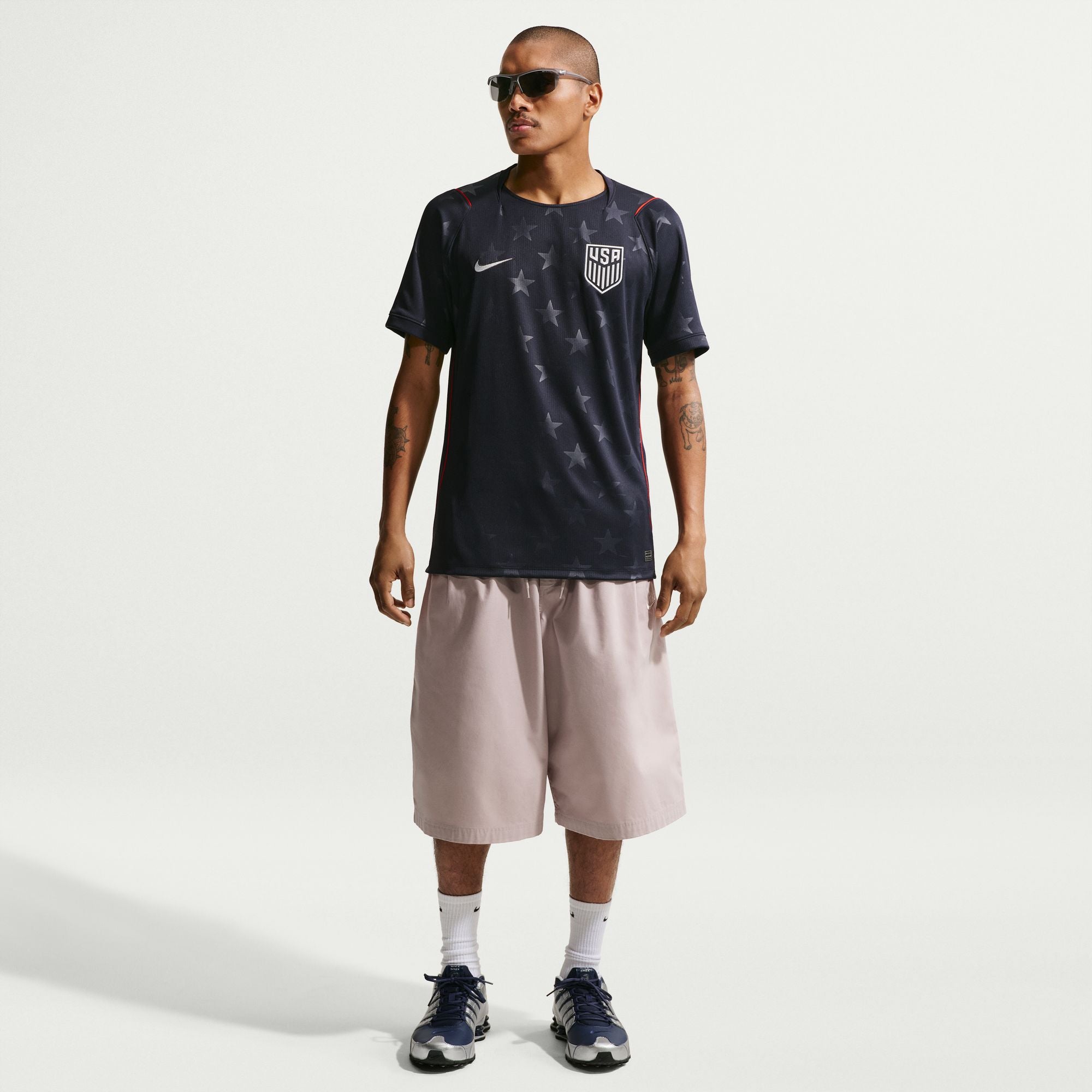 Nike Mens USA Dri-Fit Shortsleeve Stadium Away Jersey