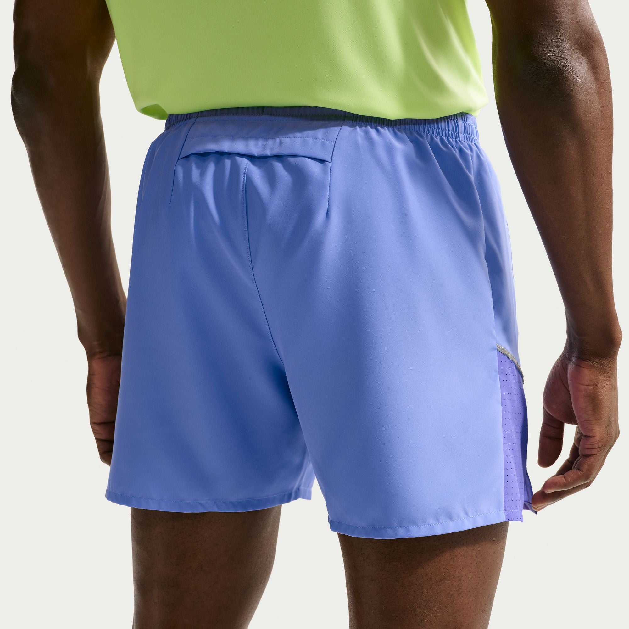 Nike Mens Miler Dri-Fit 5" Brief-Lined Running Shorts